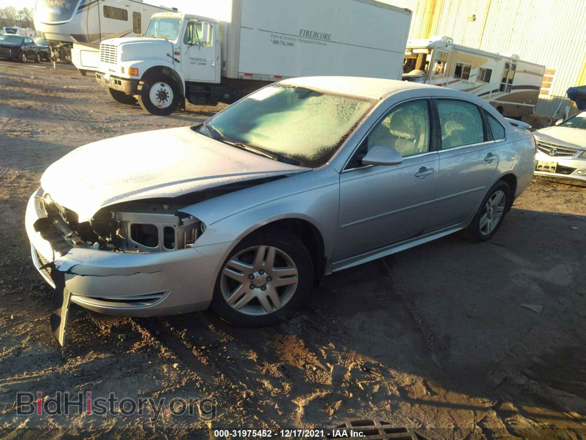2013 CHEVROLET IMPALA - VIN: 2G1WB5E37D1113502 - Фото 2