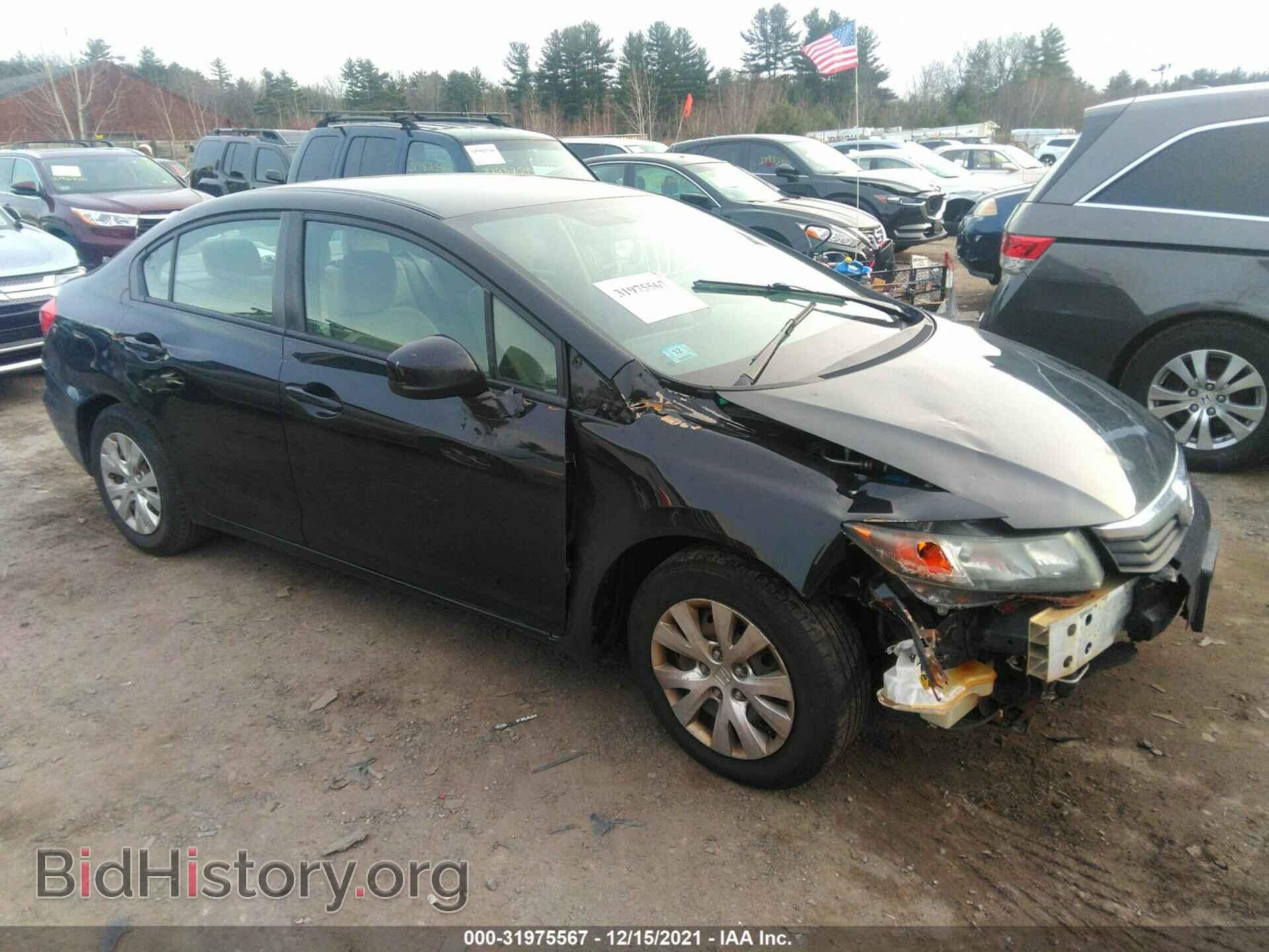 Photo 2HGFB2F59CH301449 - HONDA CIVIC SDN 2012