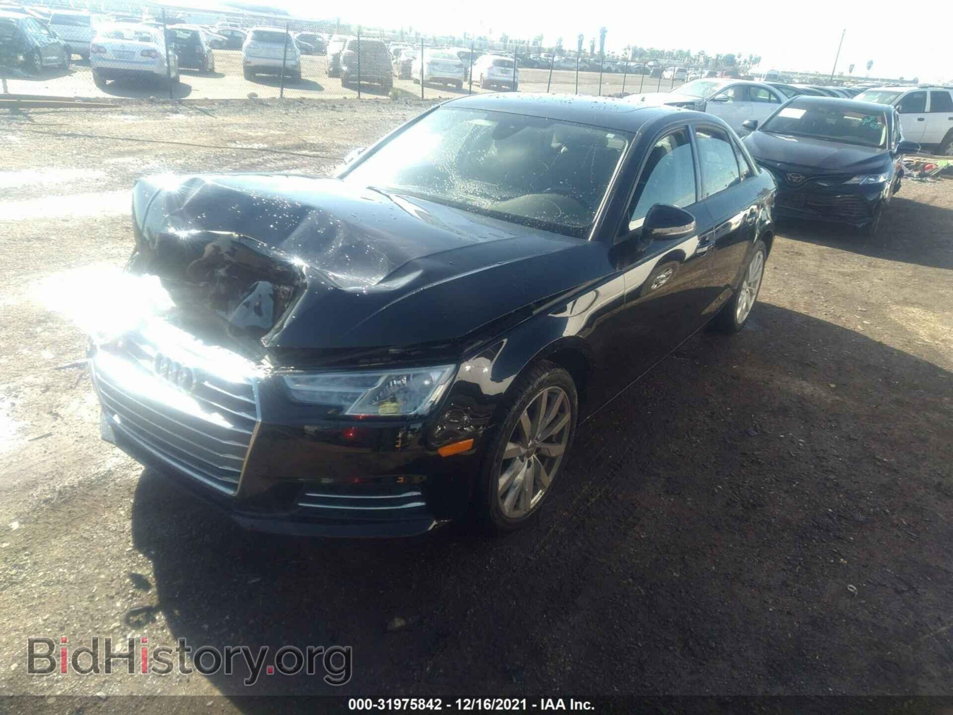 2017 AUDI A4 - VIN: WAUGMAF44HN043707 - Фото 2