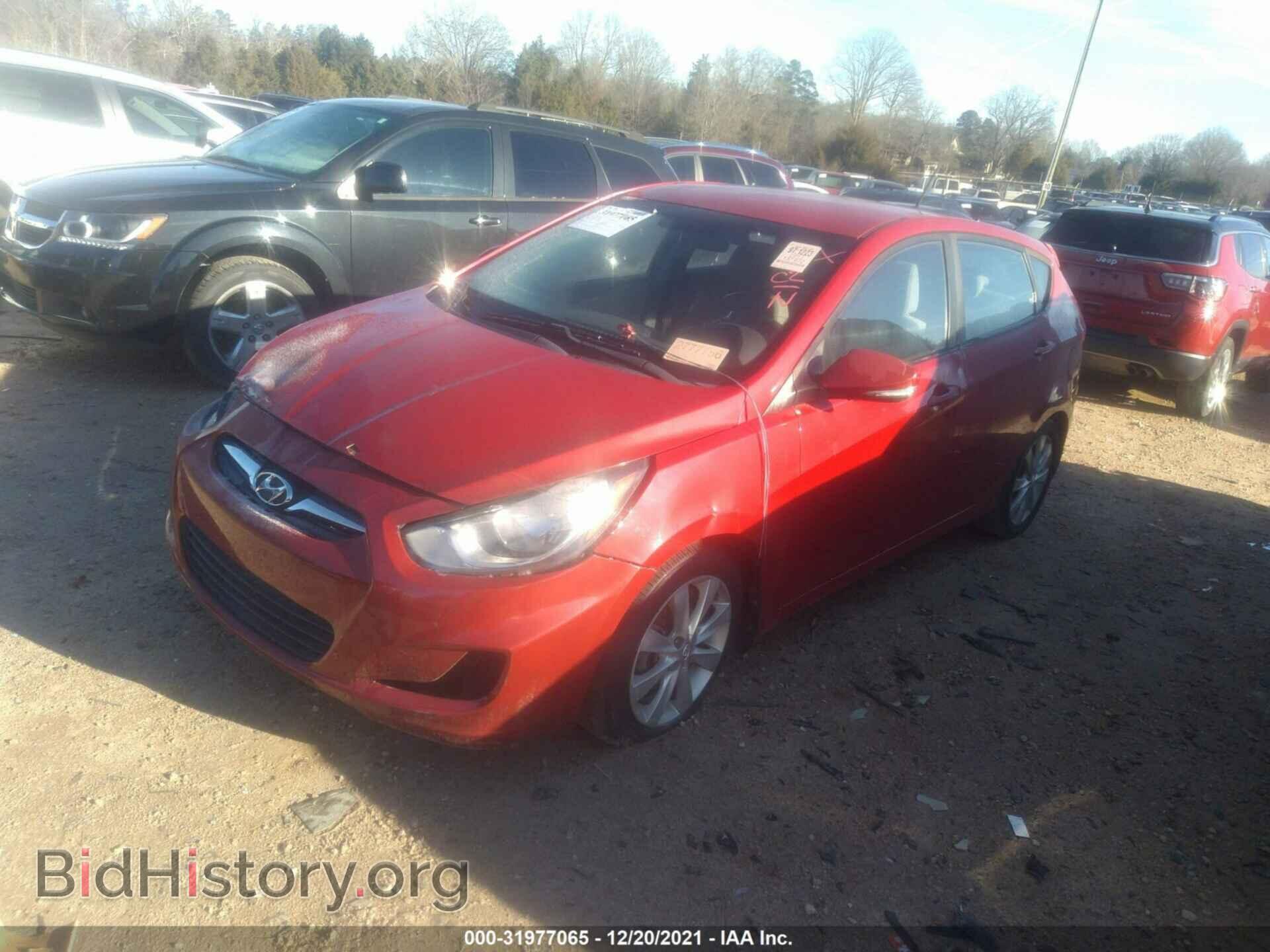 2013 HYUNDAI ACCENT - VIN: KMHCU5AEXDU064257 - Фото 2