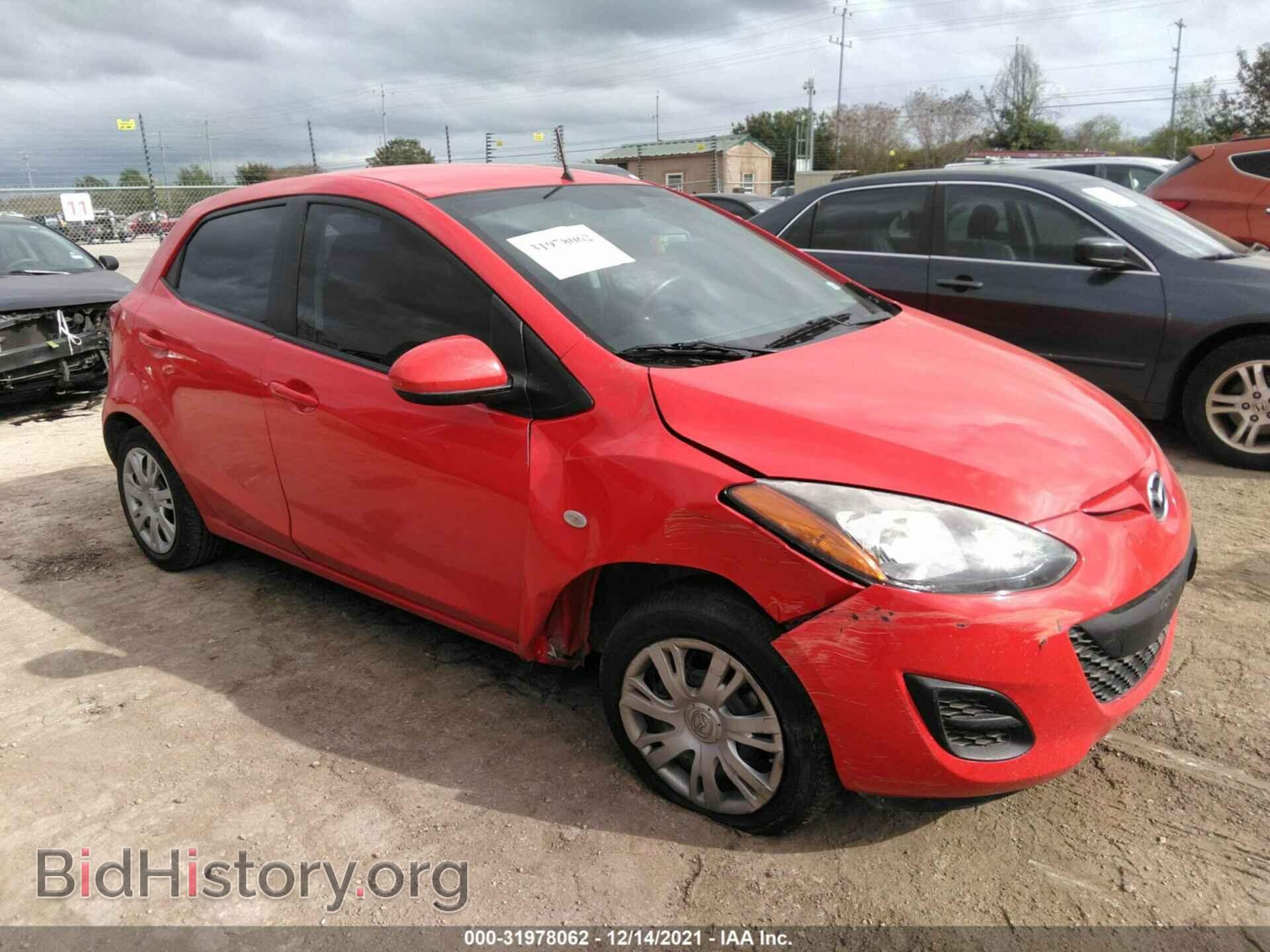 Photo JM1DE1KY9C0143271 - MAZDA MAZDA2 2012