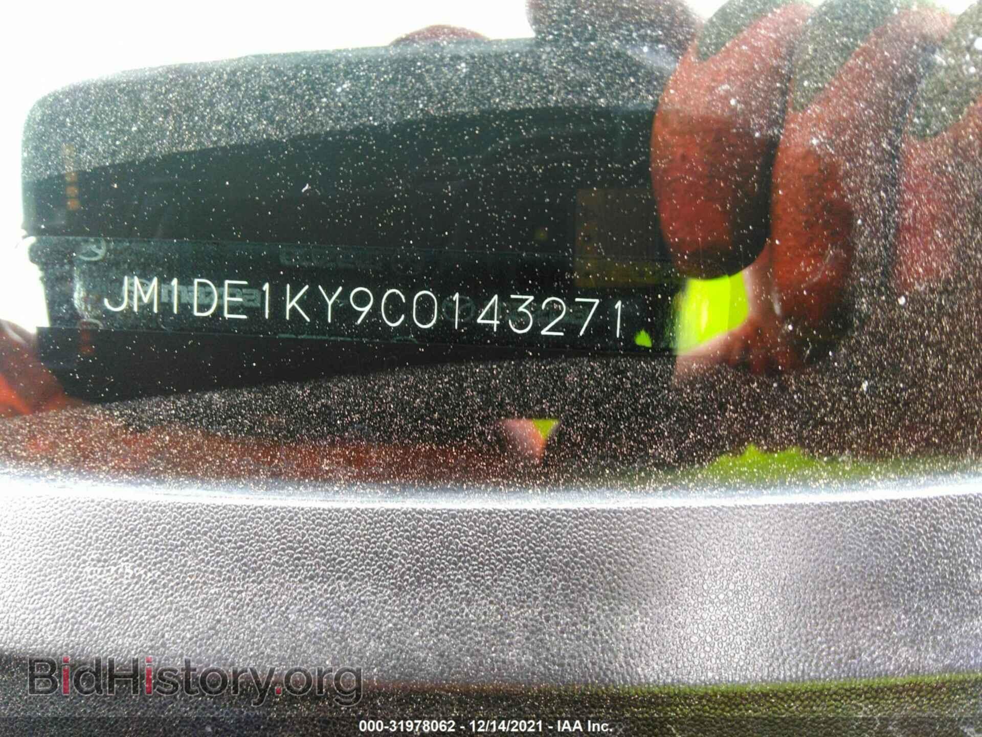 2012 MAZDA MAZDA2 - VIN: JM1DE1KY9C0143271 - Фото 9