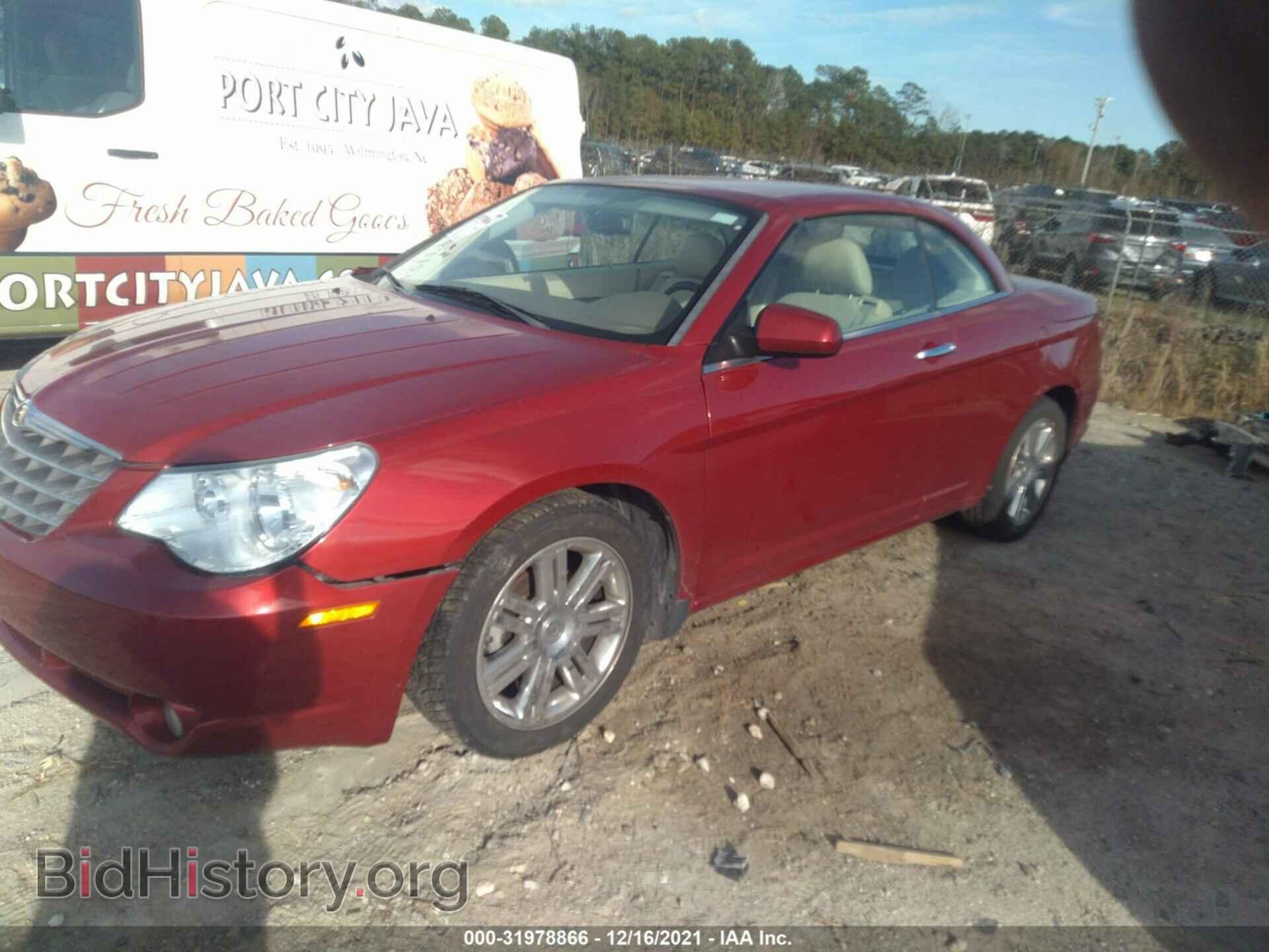 2008 CHRYSLER SEBRING - VIN: 1C3LC65M48N657812 - Фото 2