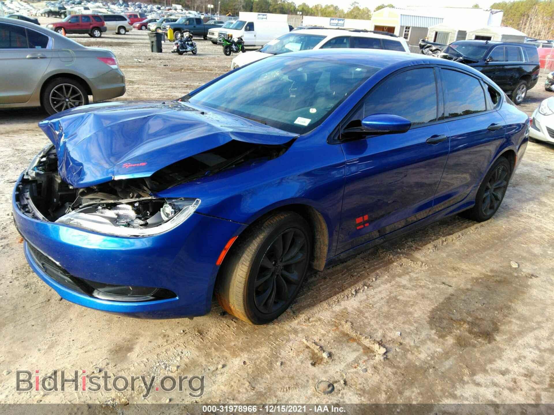 2016 CHRYSLER 200 - VIN: 1C3CCCBB8GN138407 - Фото 2