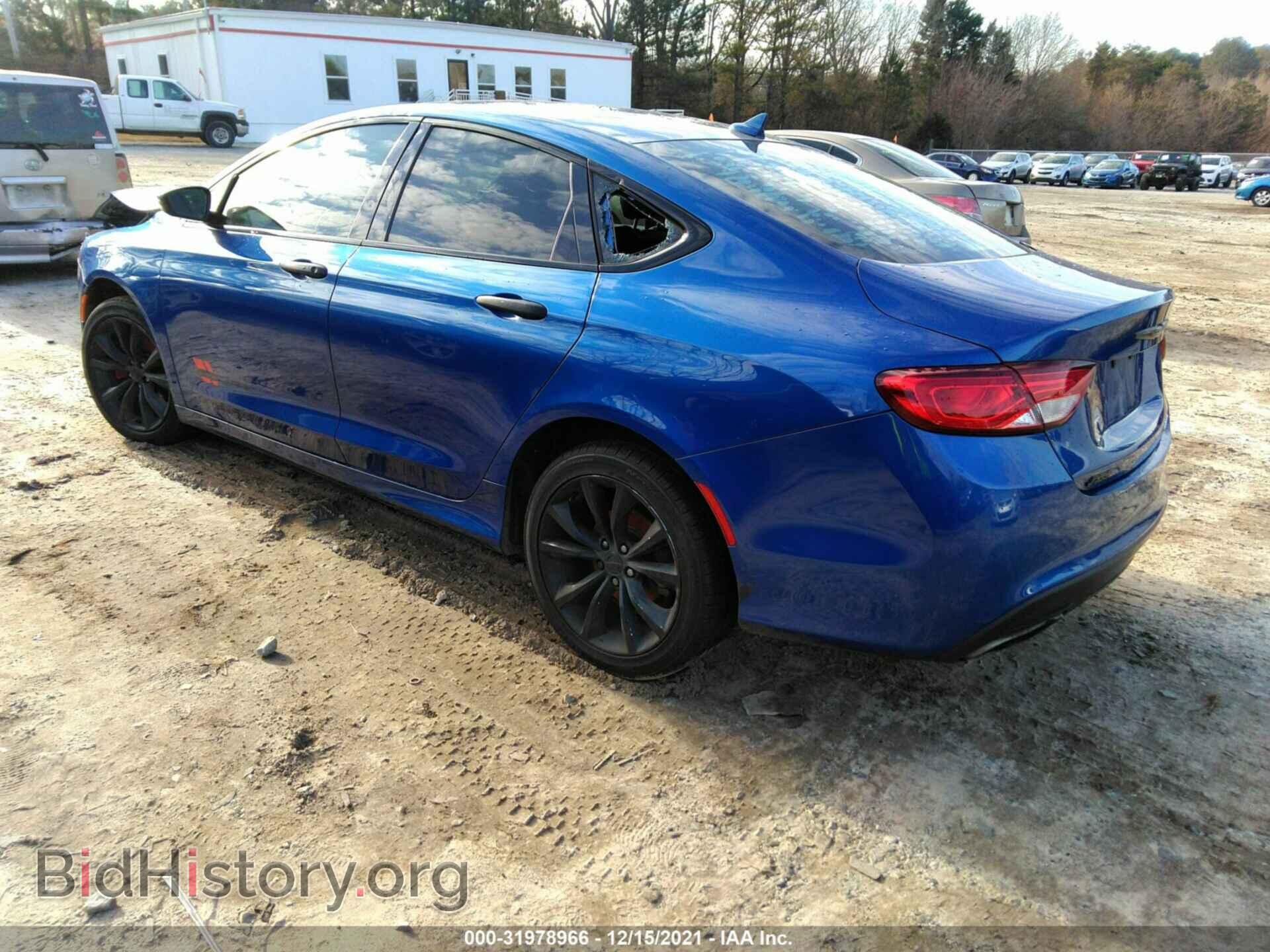 2016 CHRYSLER 200 - VIN: 1C3CCCBB8GN138407 - Фото 3