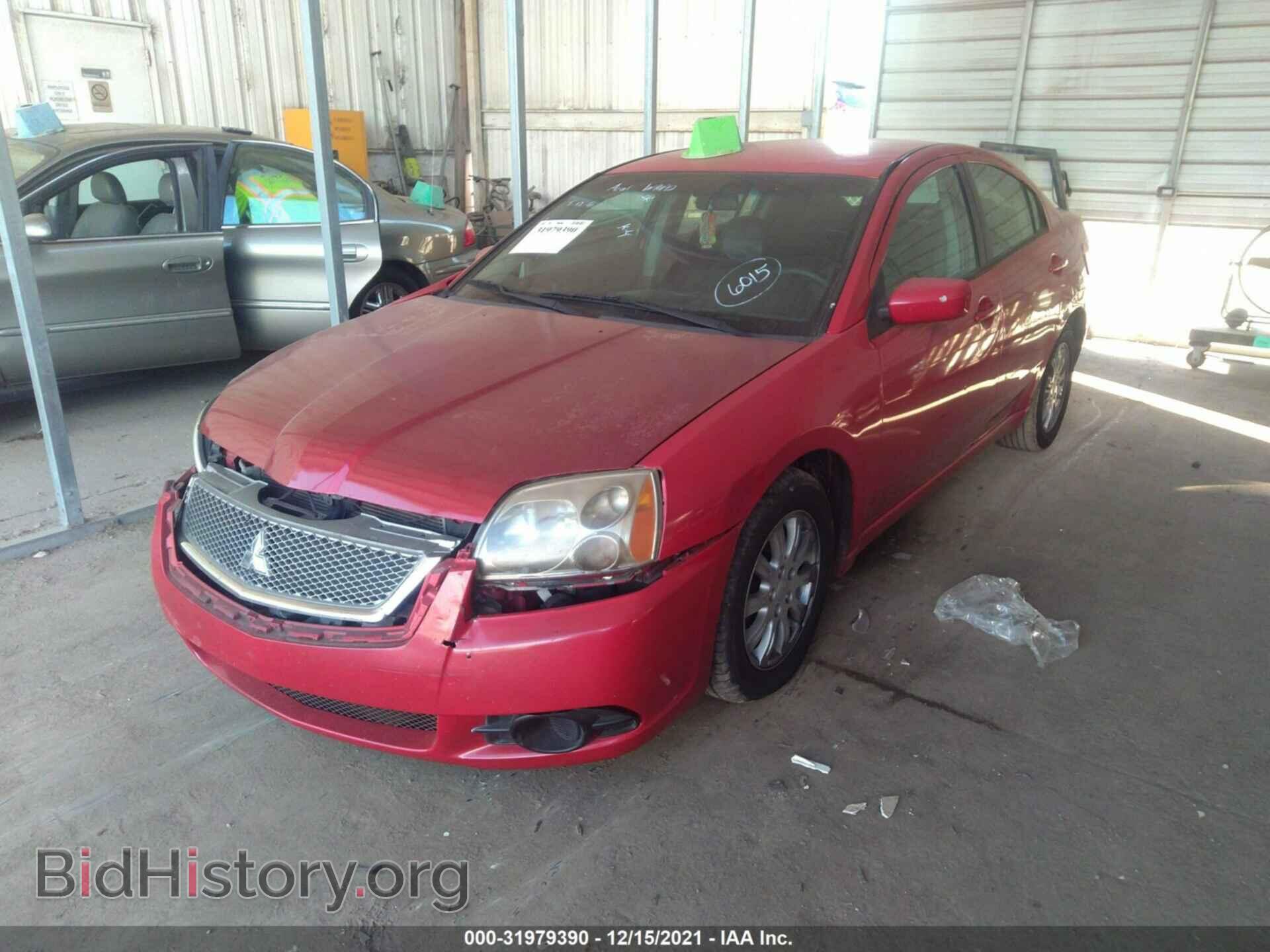 2012 MITSUBISHI GALANT - VIN: 4A32B2FF5CE016015 - Фото 2