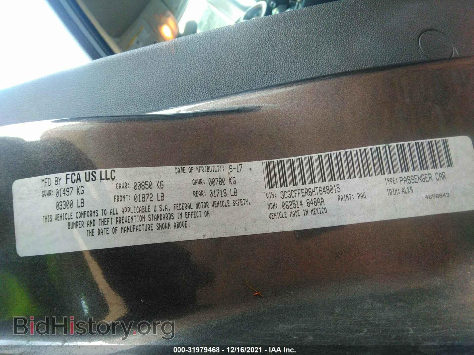 2017 FIAT 500C - VIN: 3C3CFFER6HT648015 - Photo 9
