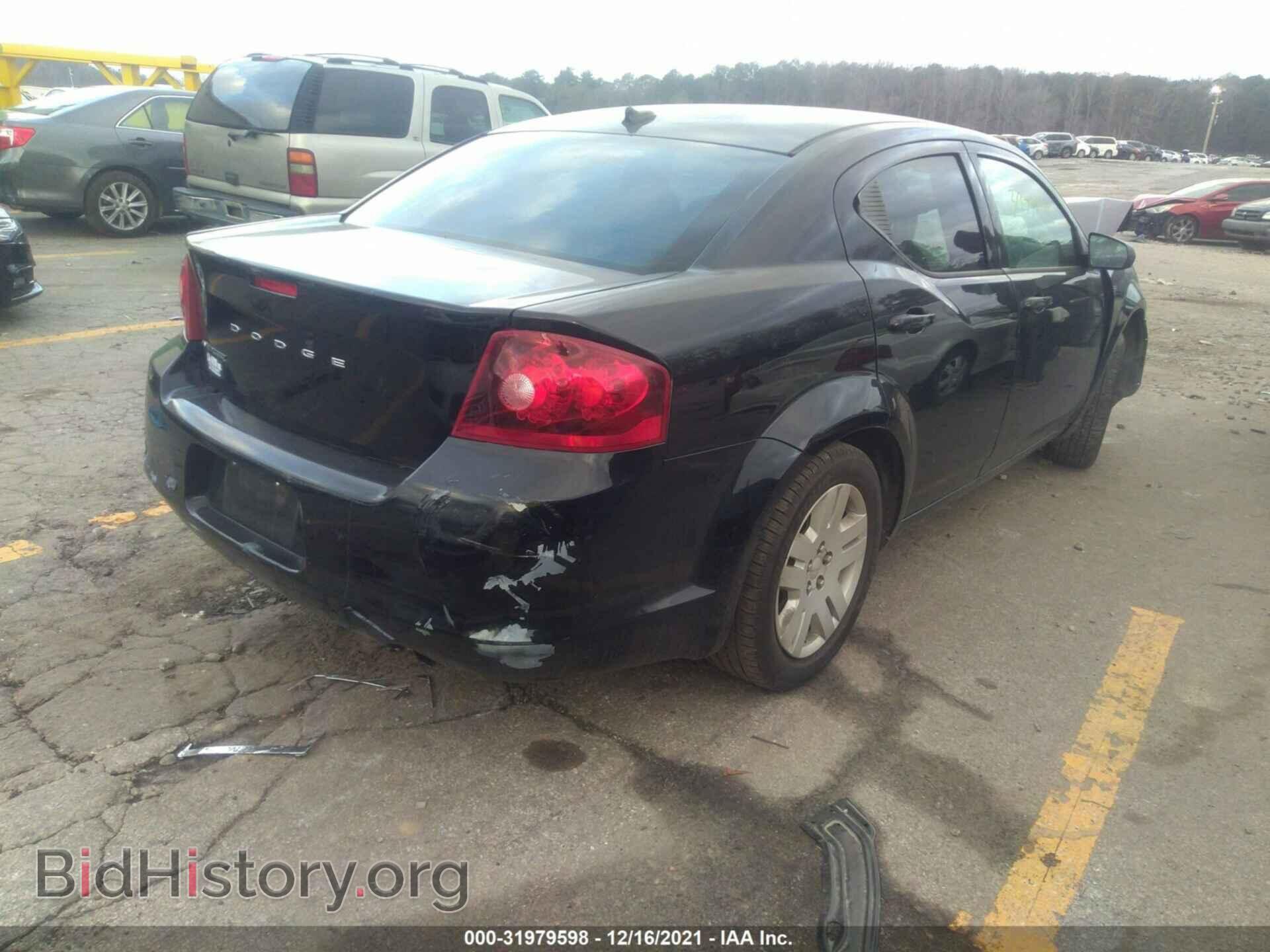 2012 DODGE AVENGER - VIN: 1C3CDZAB9CN110983 - Фото 4