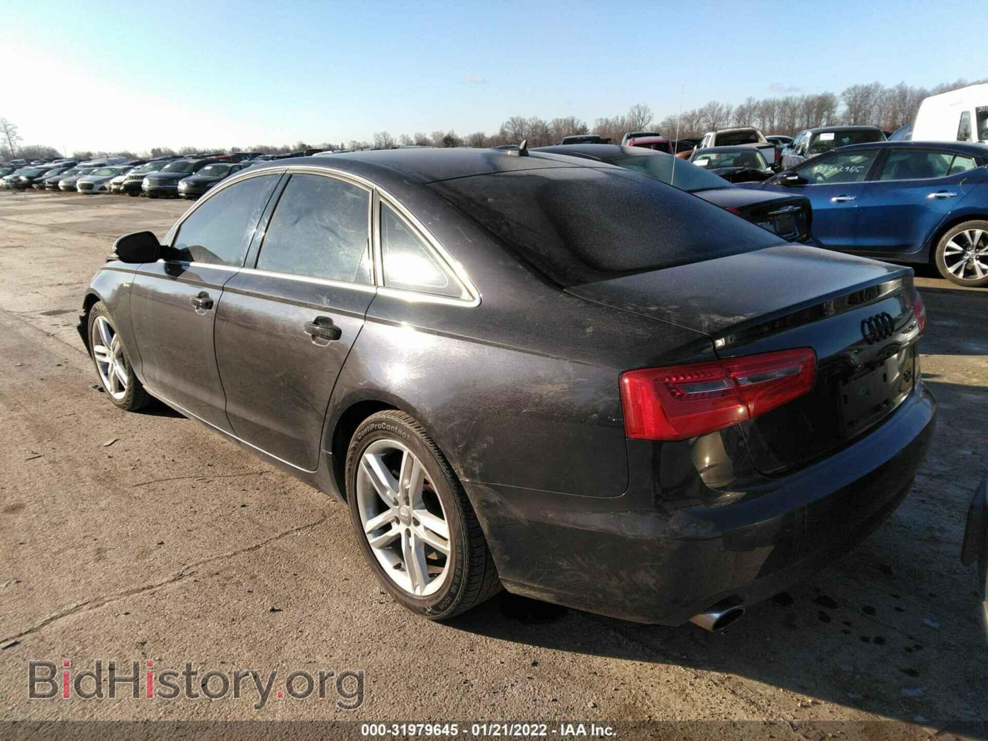2012 AUDI A6 - VIN: WAUGGAFC4CN107218 - Фото 3