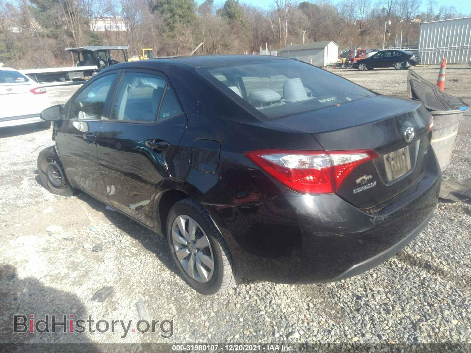 2014 TOYOTA COROLLA - VIN: 2T1BURHE6EC033308 - Фото 3