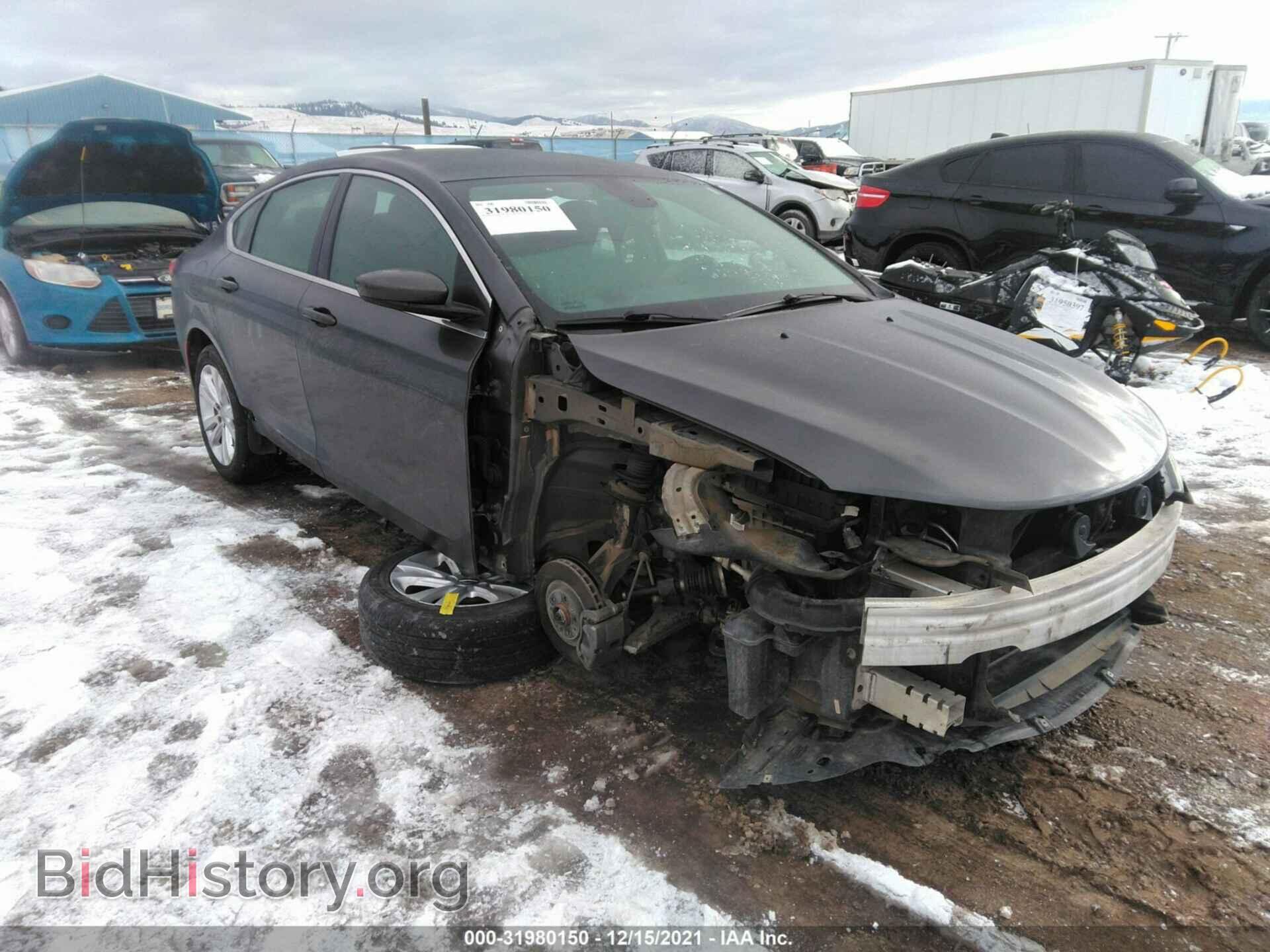 Фотография 1C3CCCABXGN169451 - CHRYSLER 200 2016