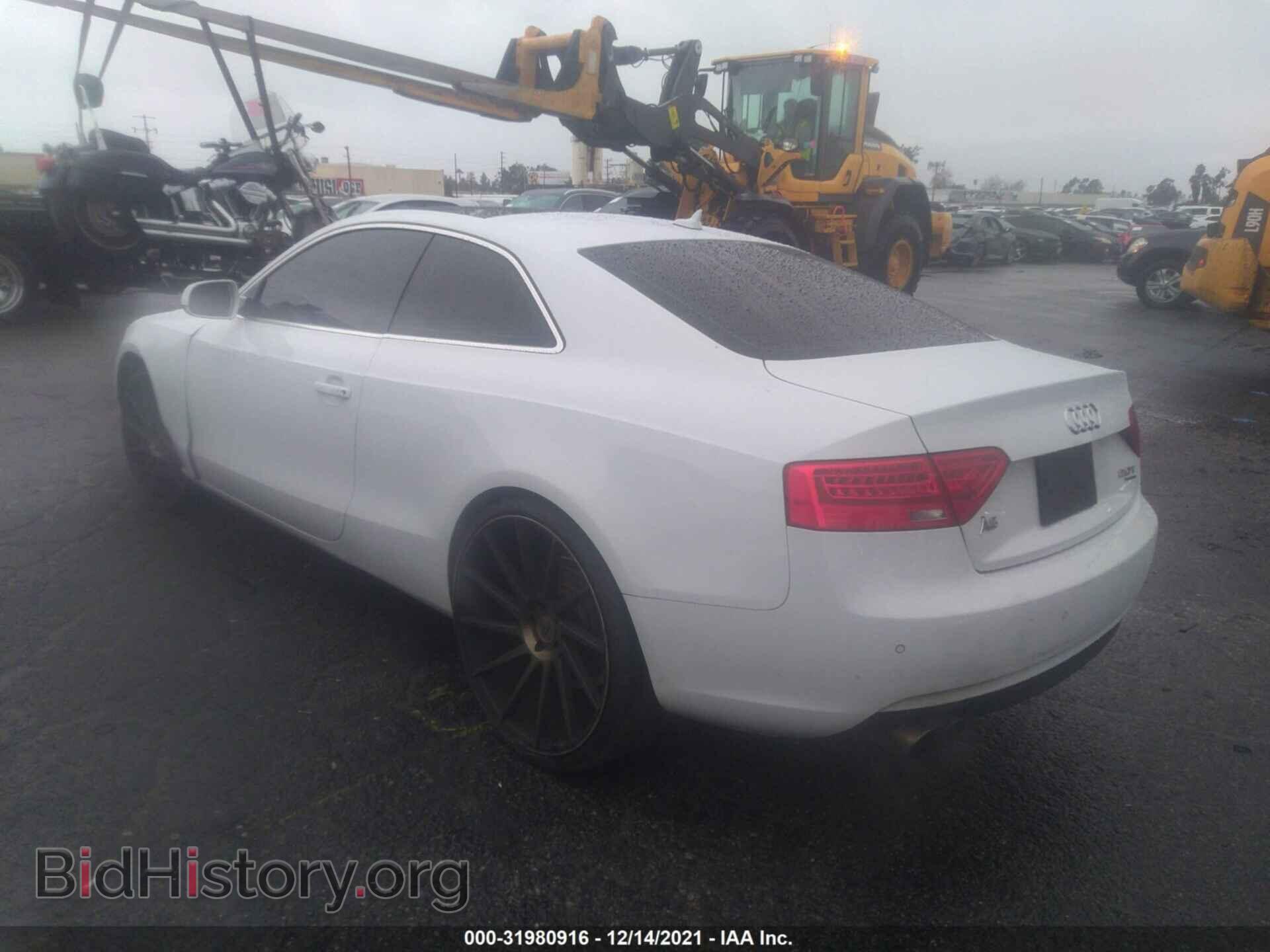 2013 AUDI A5 - VIN: WAULFAFR1DA064066 - Photo 3