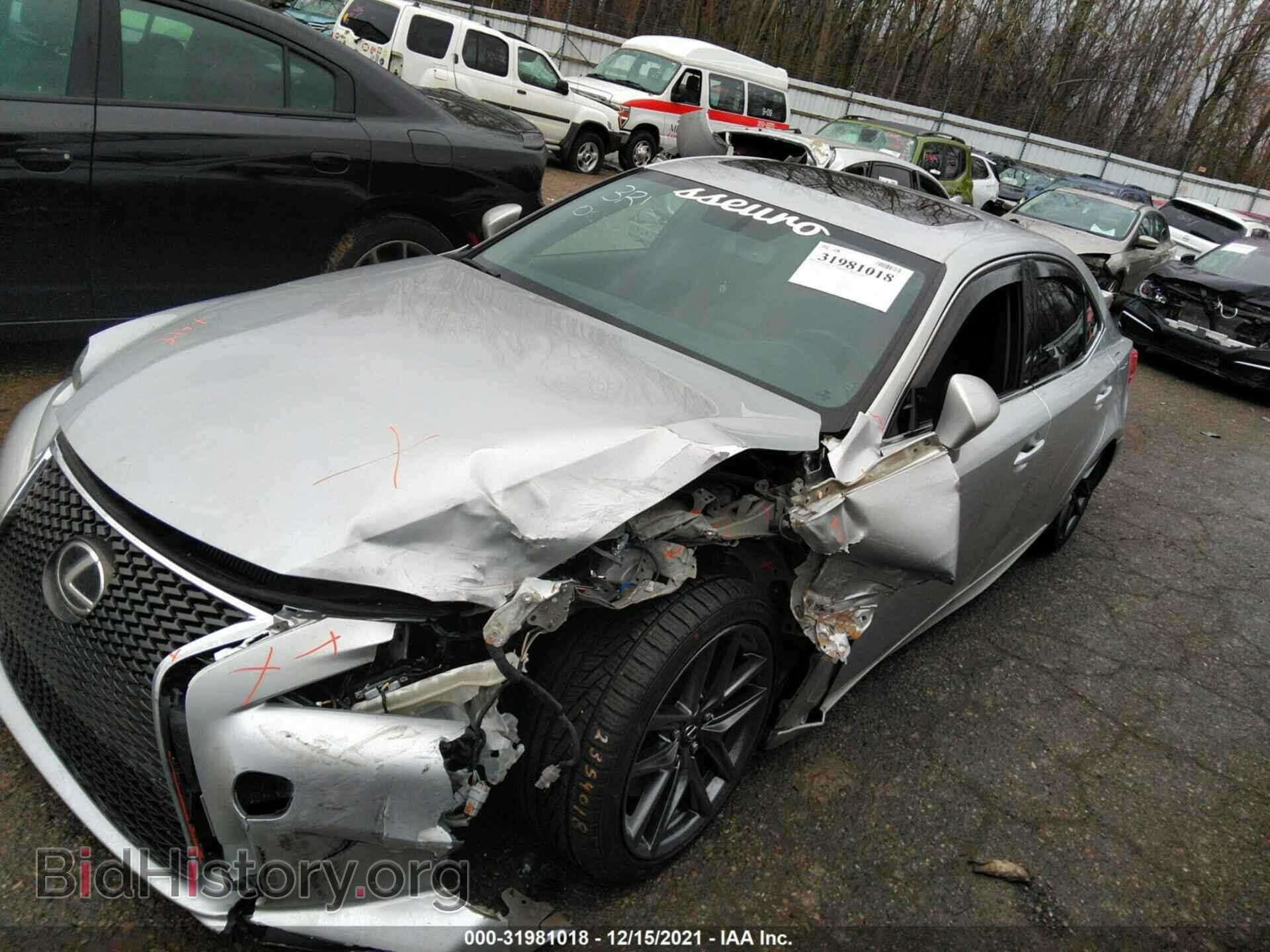 2014 LEXUS IS 350 - VIN: JTHCE1D29E5003231 - Фото 2