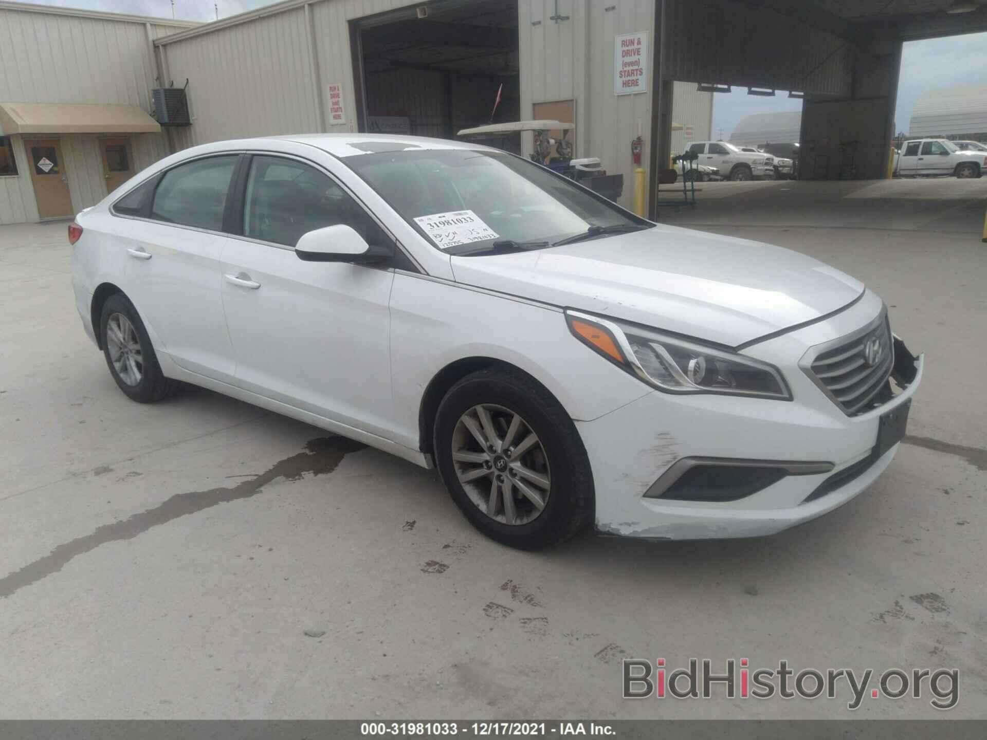 Photo 5NPE24AF0GH408358 - HYUNDAI SONATA 2016