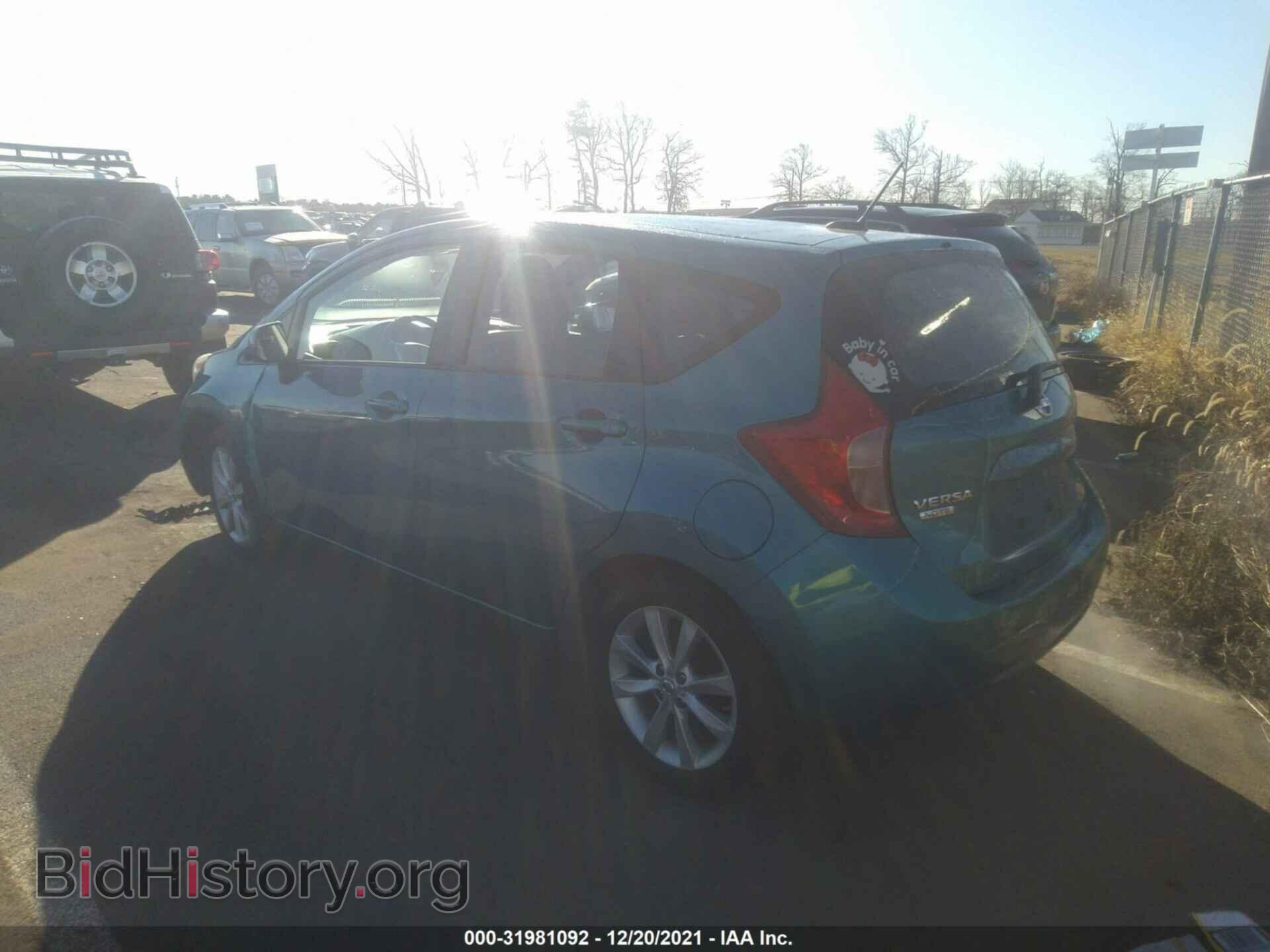 2014 NISSAN VERSA NOTE - VIN: 3N1CE2CP0EL432460 - Фото 3