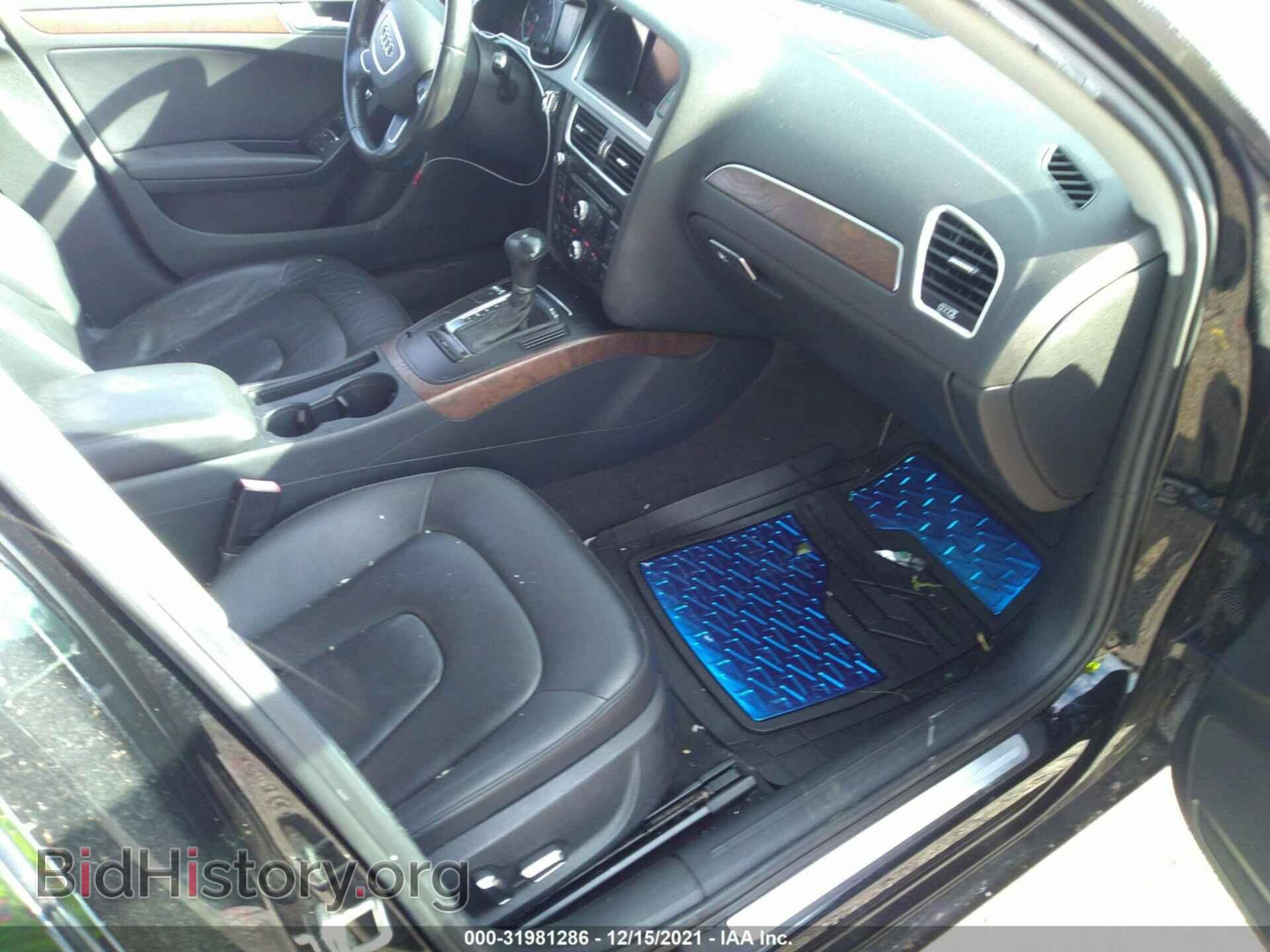 2013 AUDI A4 - VIN: WAUAFAFL8DN027799 - Фото 5