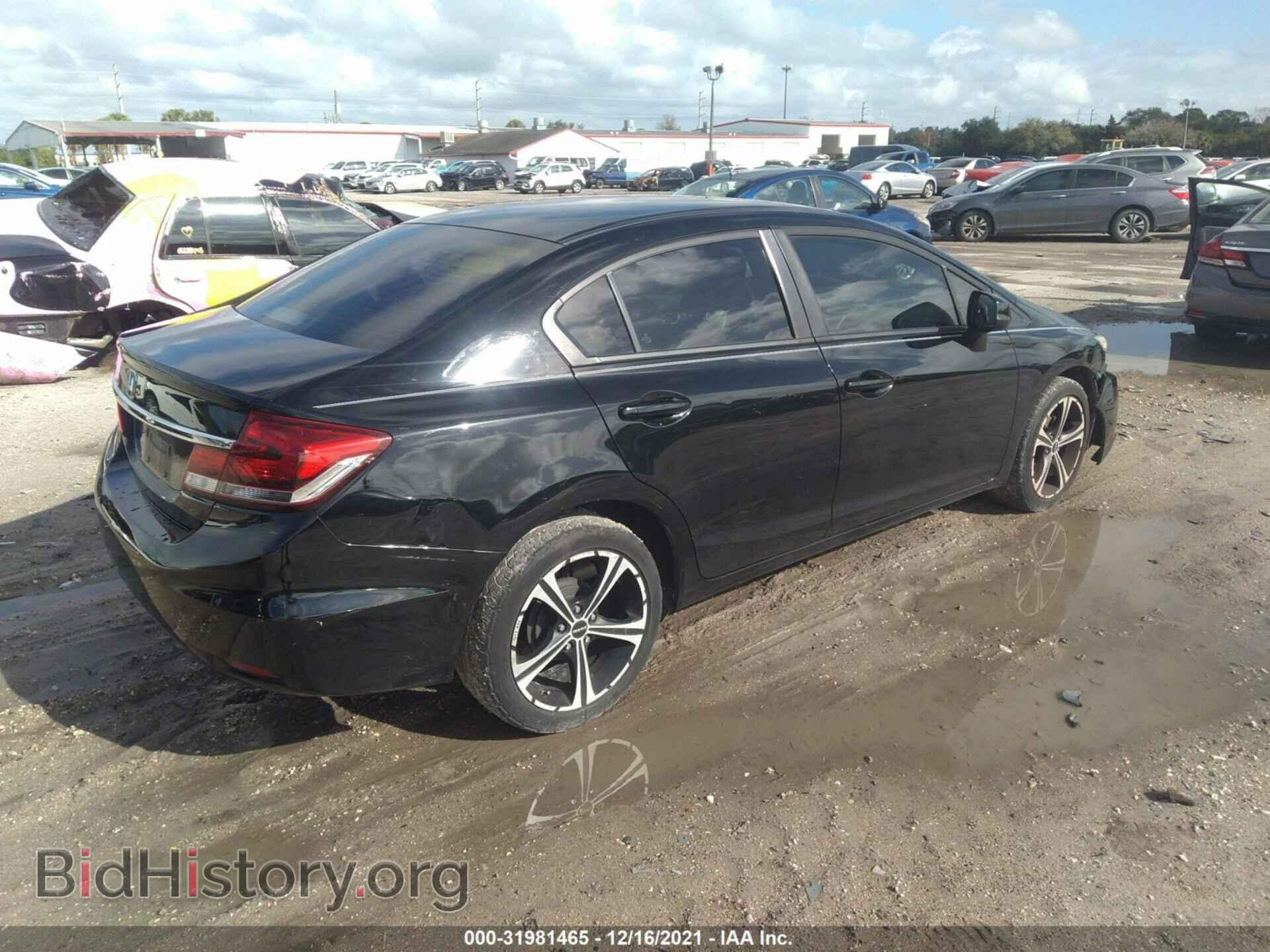 2013 HONDA CIVIC SDN - VIN: 19XFB2F58DE042593 - Фото 4