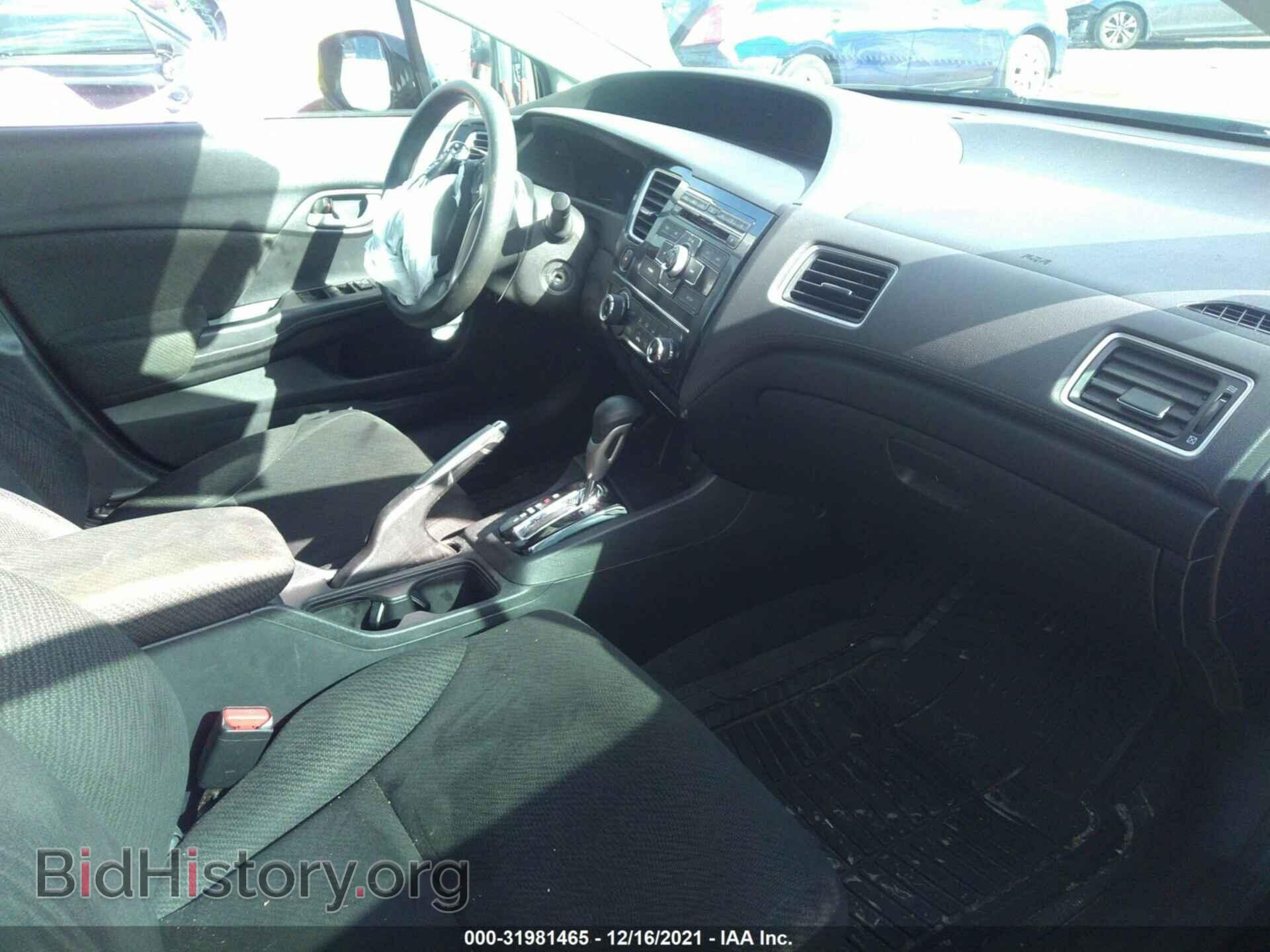 2013 HONDA CIVIC SDN - VIN: 19XFB2F58DE042593 - Фото 5