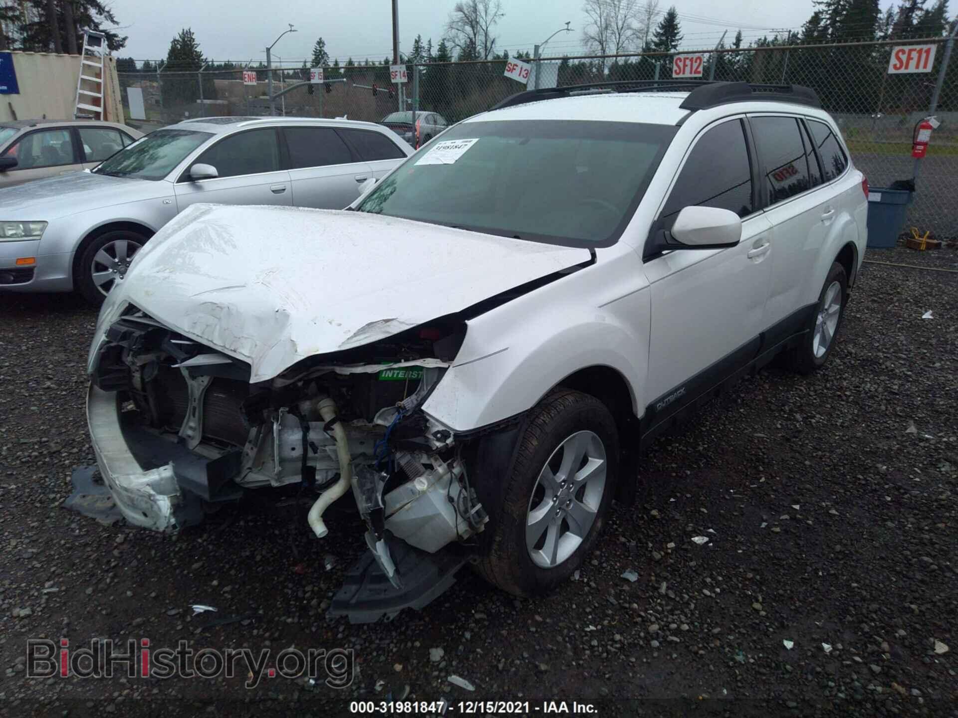2013 SUBARU OUTBACK - VIN: 4S4BRBCC5D3257204 - Фото 2
