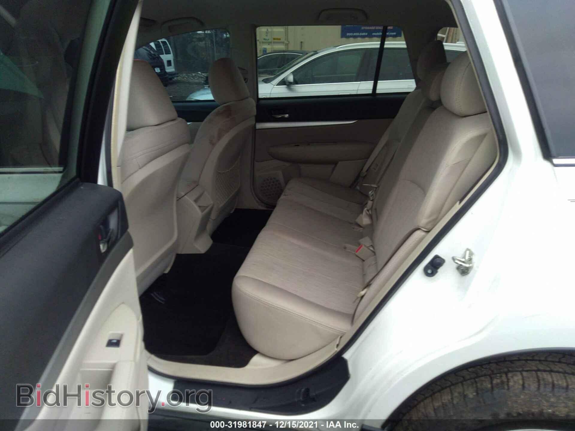2013 SUBARU OUTBACK - VIN: 4S4BRBCC5D3257204 - Фото 8