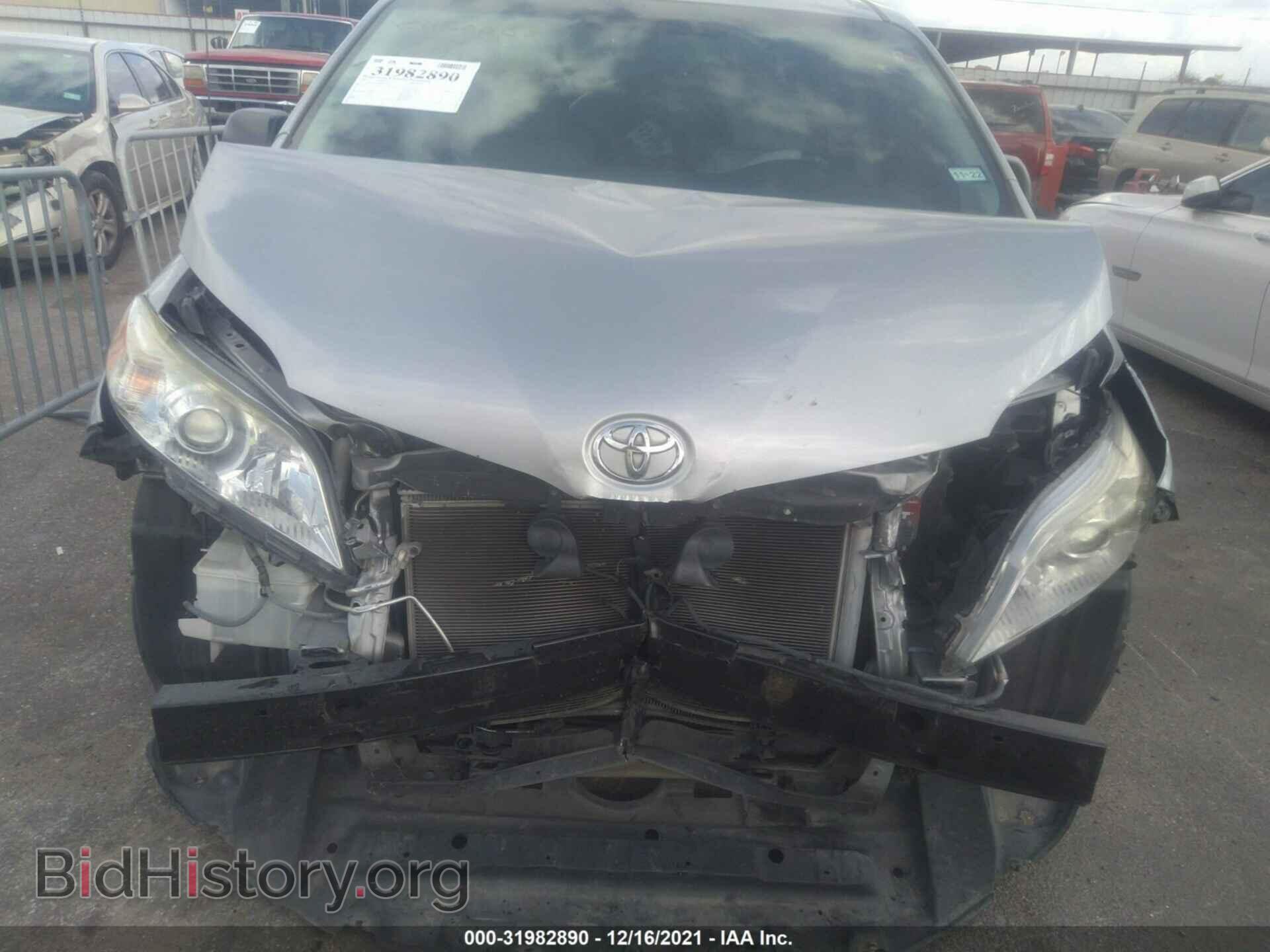 2013 TOYOTA SIENNA - VIN: 5TDZK3DC8DS401063 - Фото 6