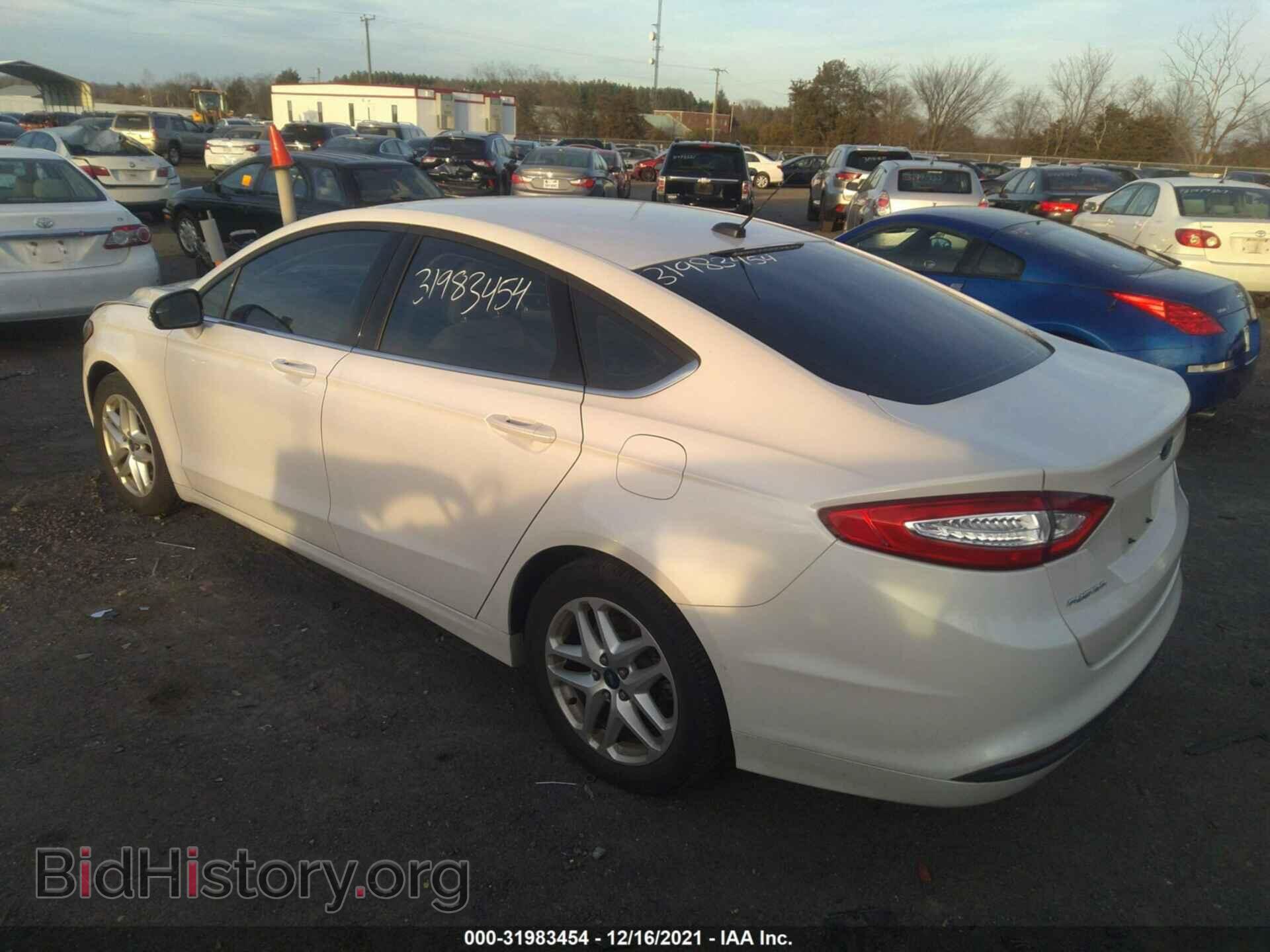 2014 FORD FUSION - VIN: 1FA6P0H72E5374598 - Фото 3