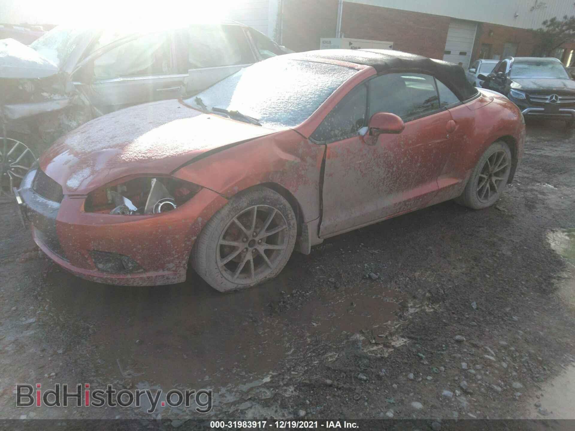2012 MITSUBISHI ECLIPSE - VIN: 4A37L5EF8CE007895 - Фото 2