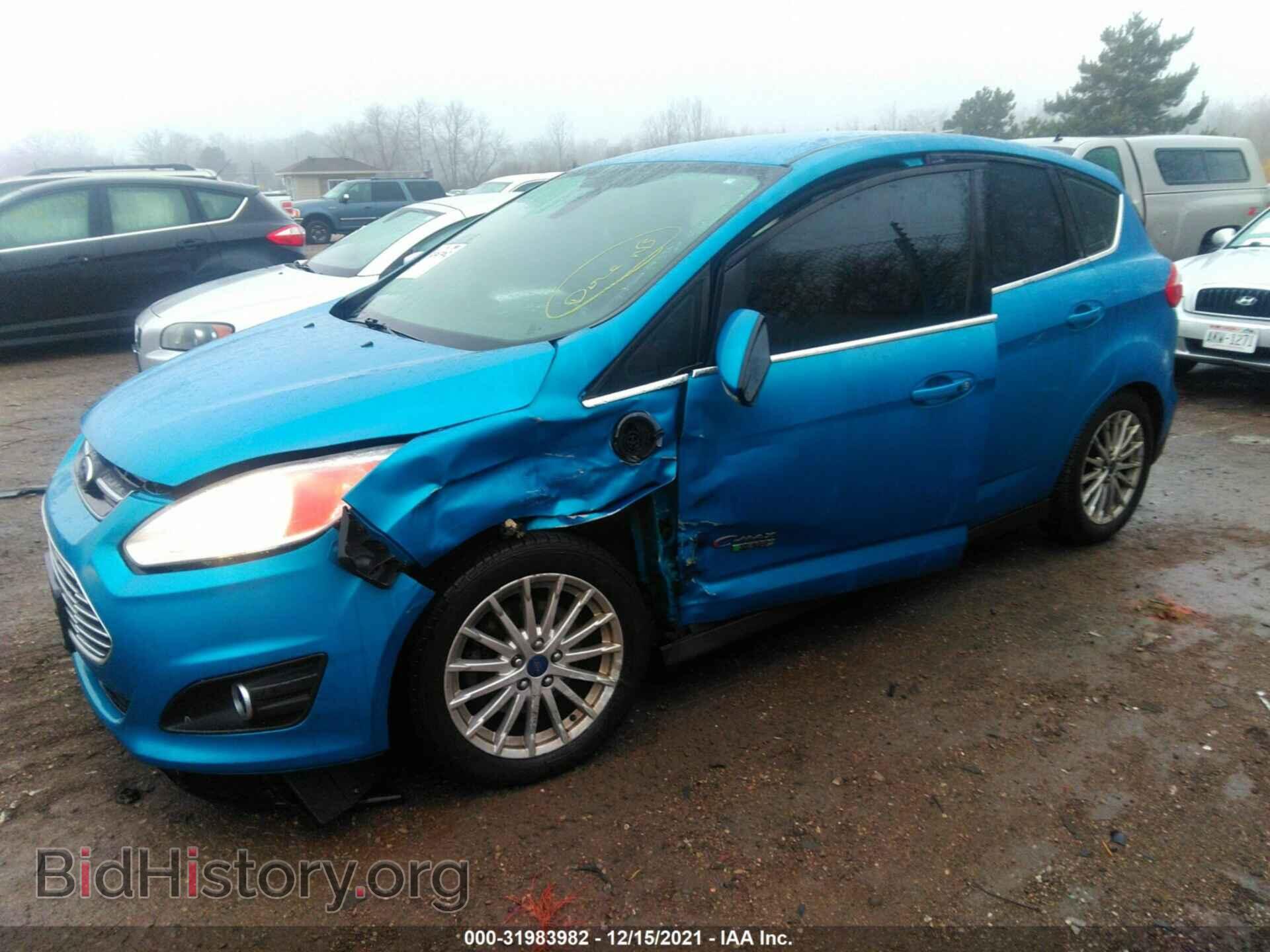 2014 FORD C-MAX ENERGI - VIN: 1FADP5CU4EL503924 - Фото 2