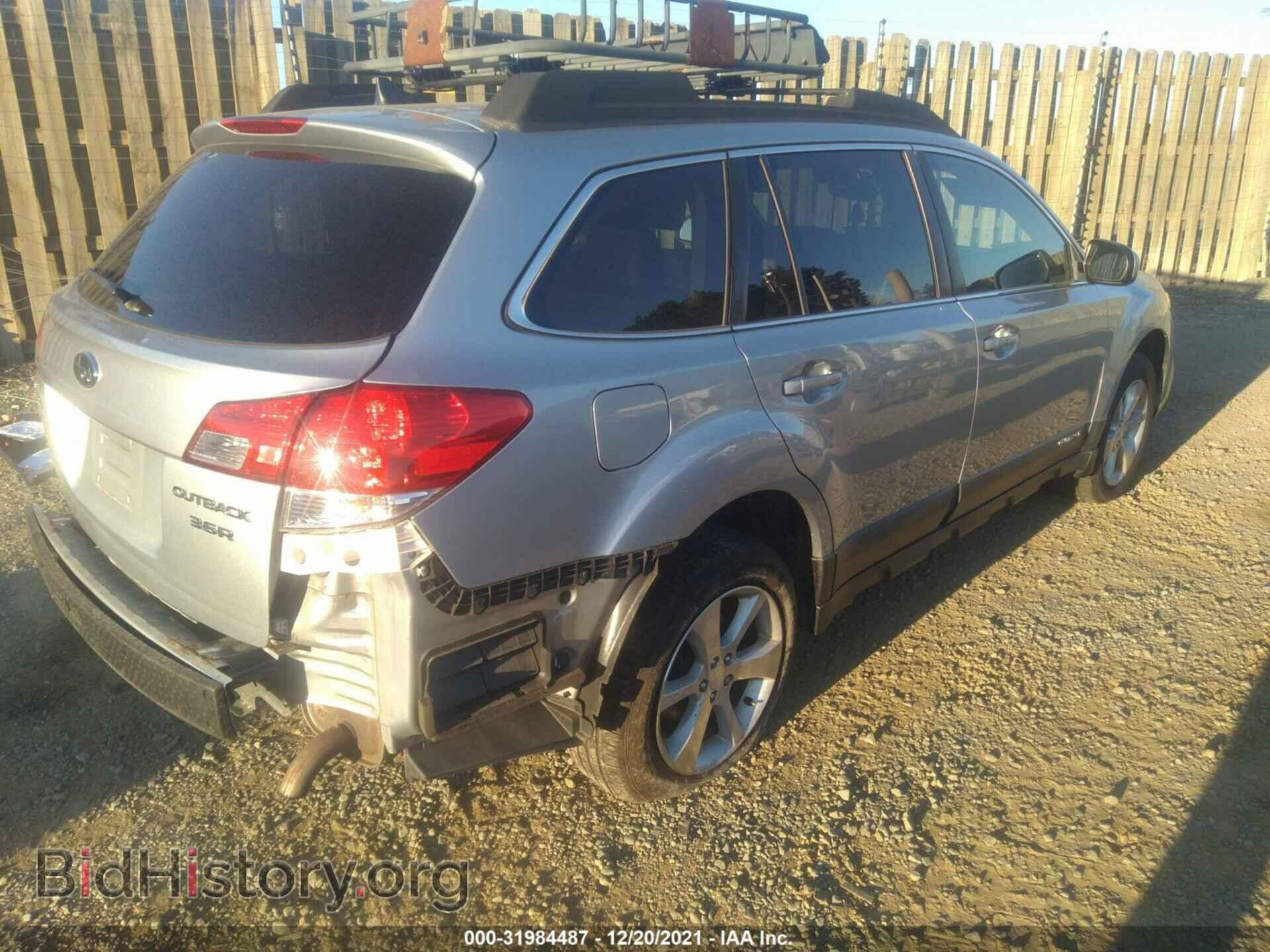2014 SUBARU OUTBACK - VIN: 4S4BRDMC6E2208661 - Фото 4
