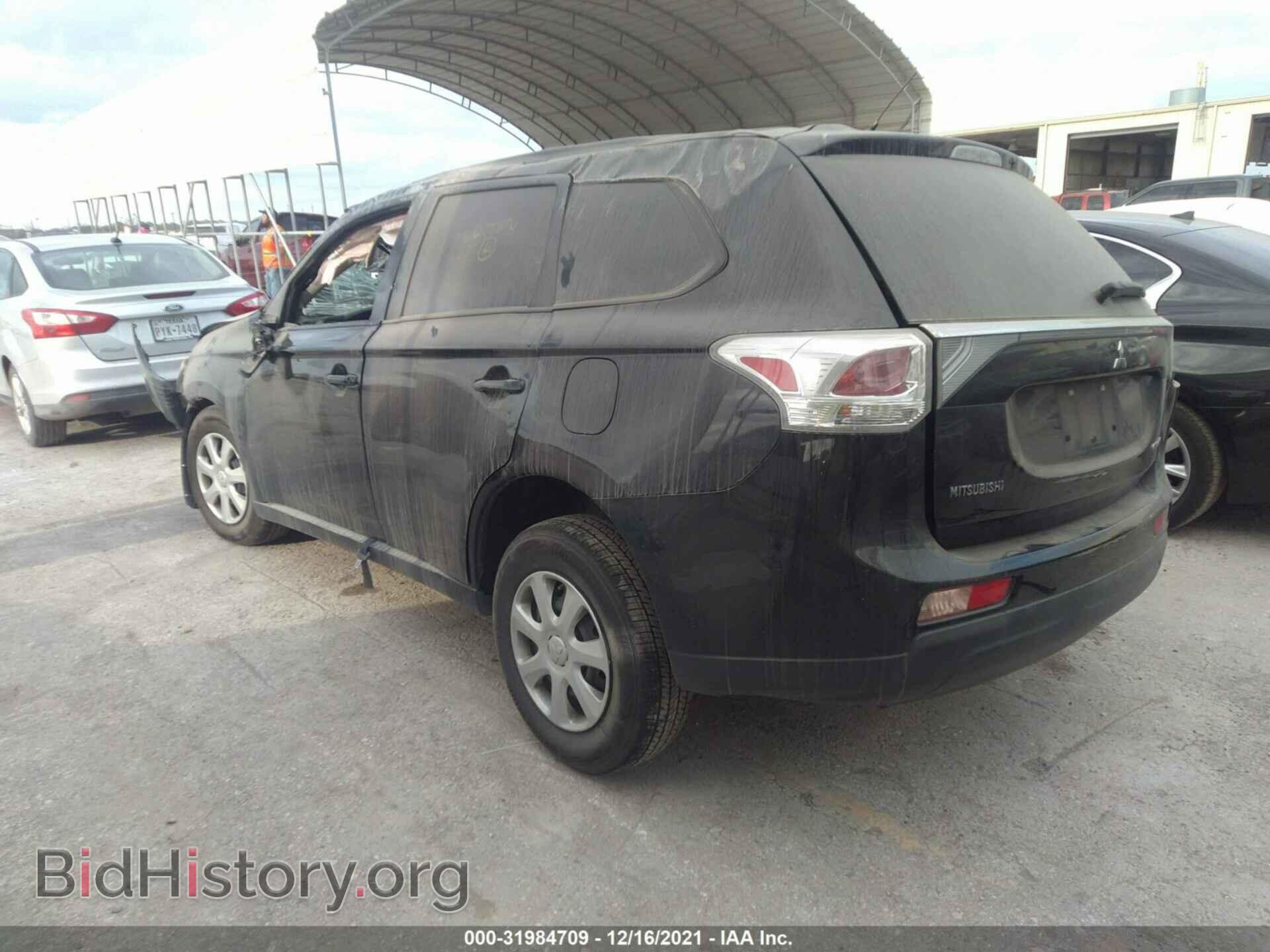 2014 MITSUBISHI OUTLANDER - VIN: JA4AD2A35EZ007696 - Фото 3