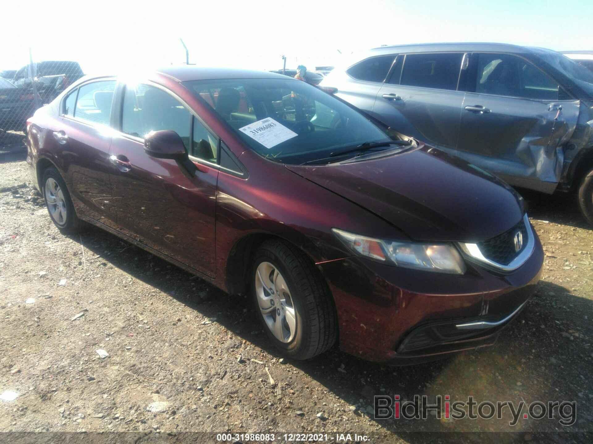 Photo 2HGFB2F55DH553863 - HONDA CIVIC SDN 2013