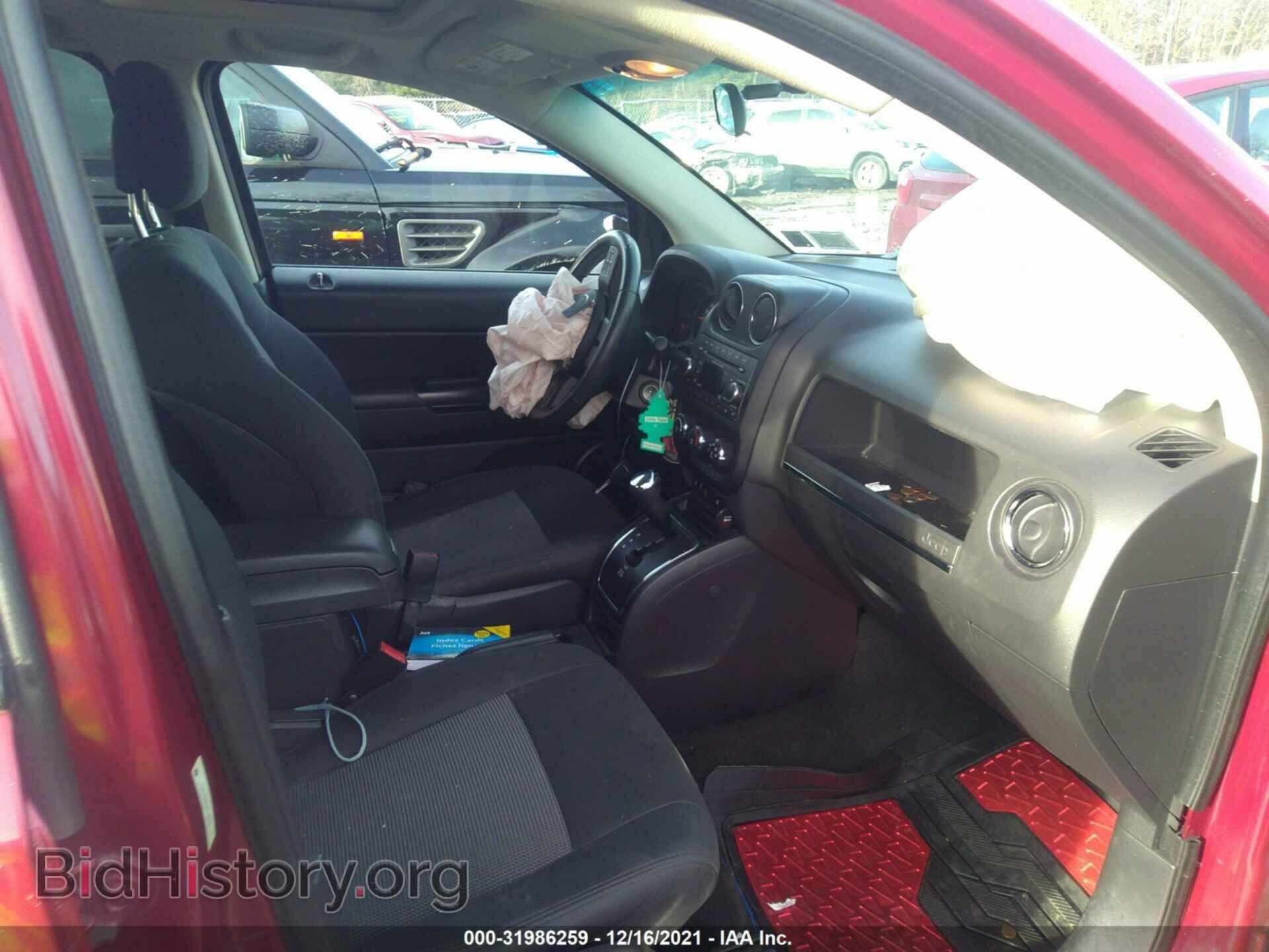 2013 JEEP COMPASS - VIN: 1C4NJDEB3DD165687 - Фото 5