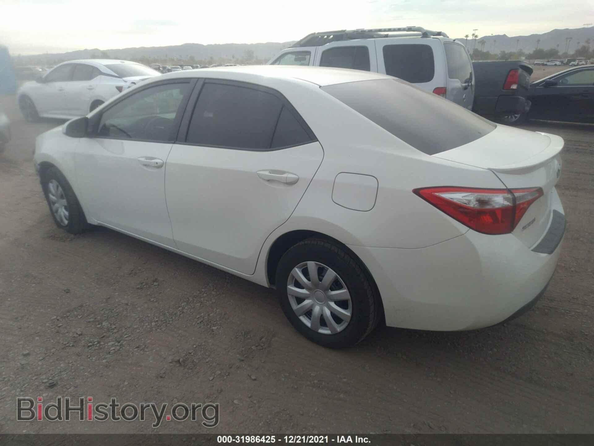 2014 TOYOTA COROLLA - VIN: 5YFBPRHE6EP037480 - Фото 3