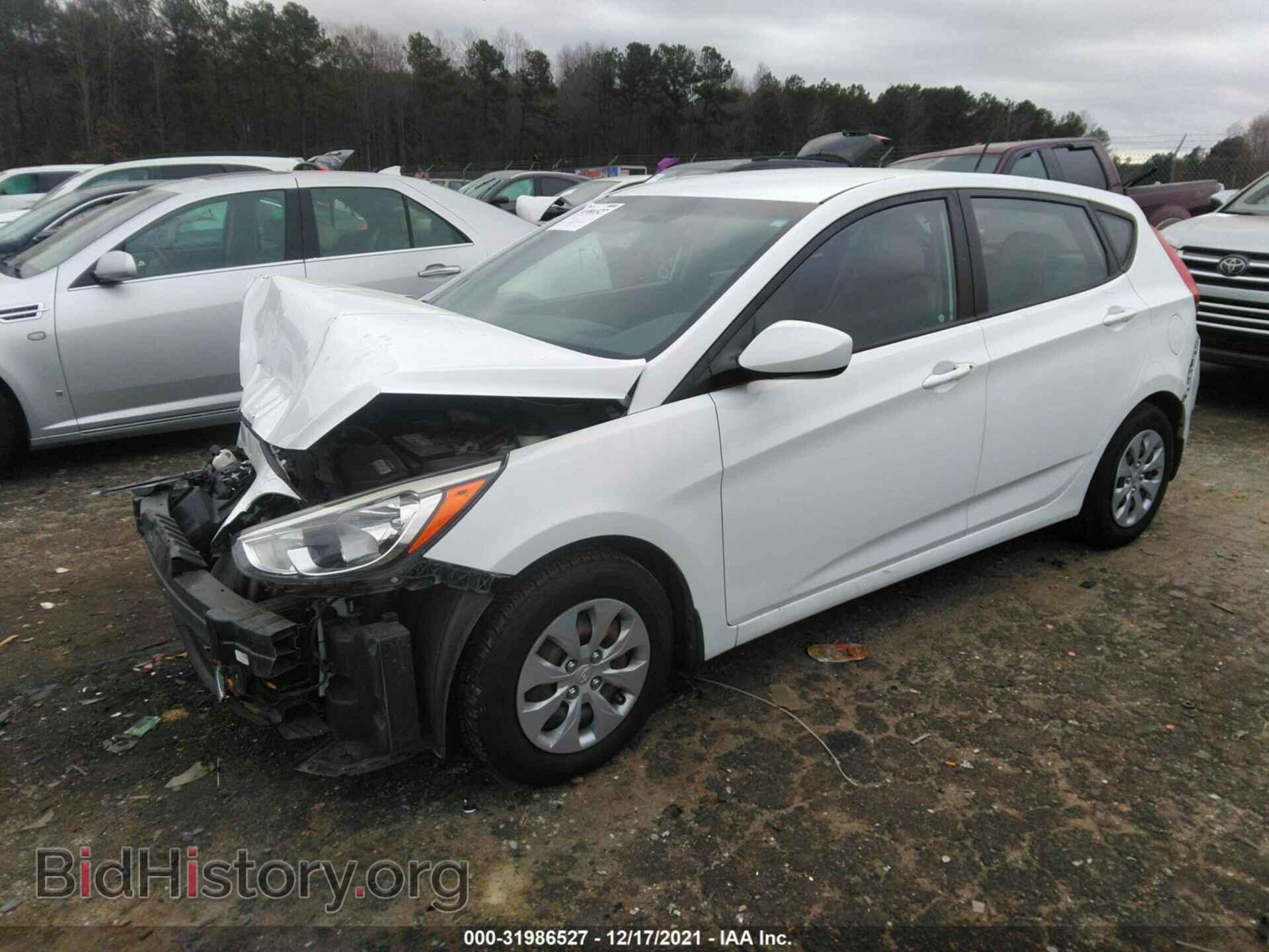 2016 HYUNDAI ACCENT - VIN: KMHCT5AE2GU248793 - Фото 2