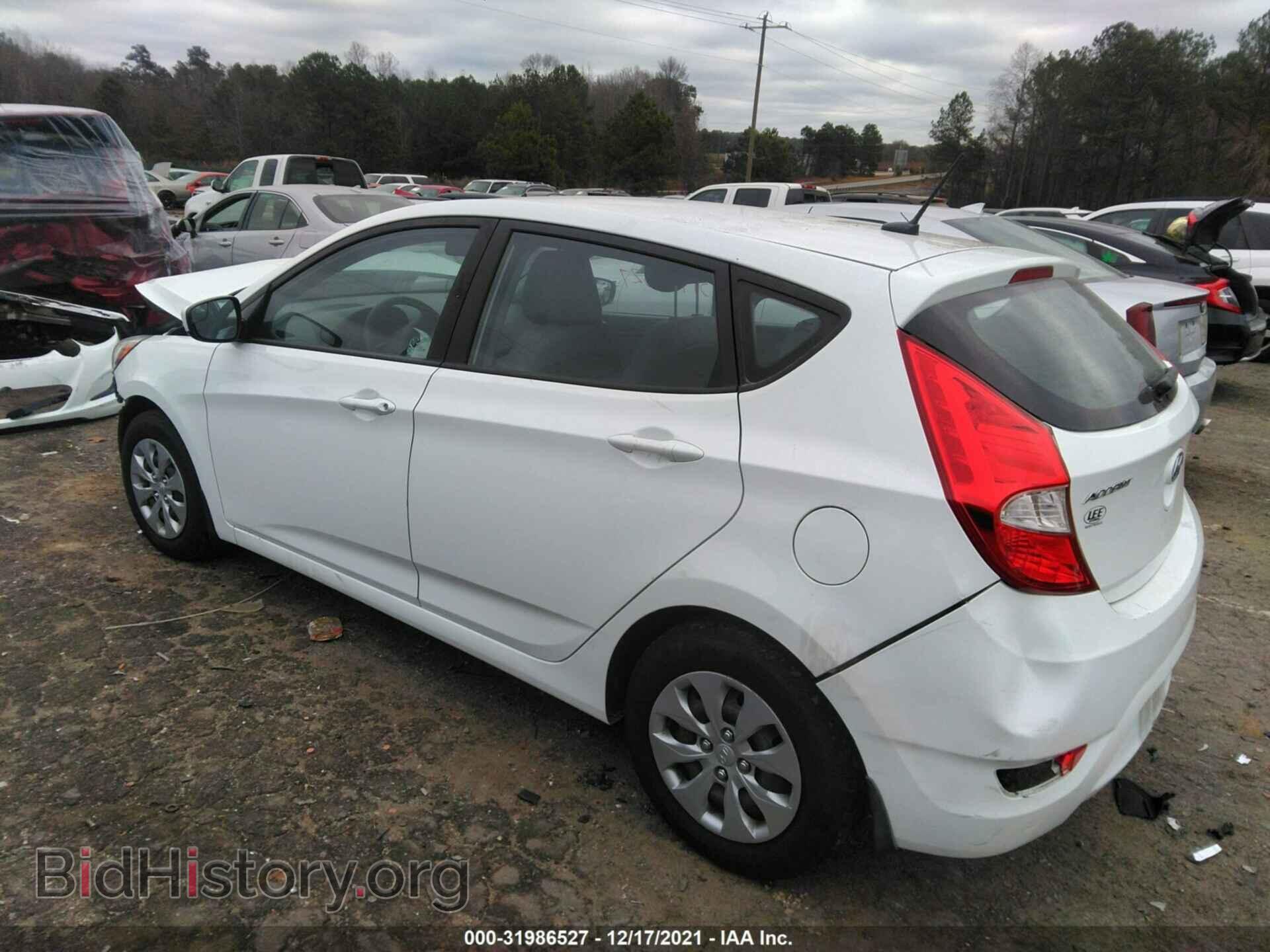 2016 HYUNDAI ACCENT - VIN: KMHCT5AE2GU248793 - Фото 3