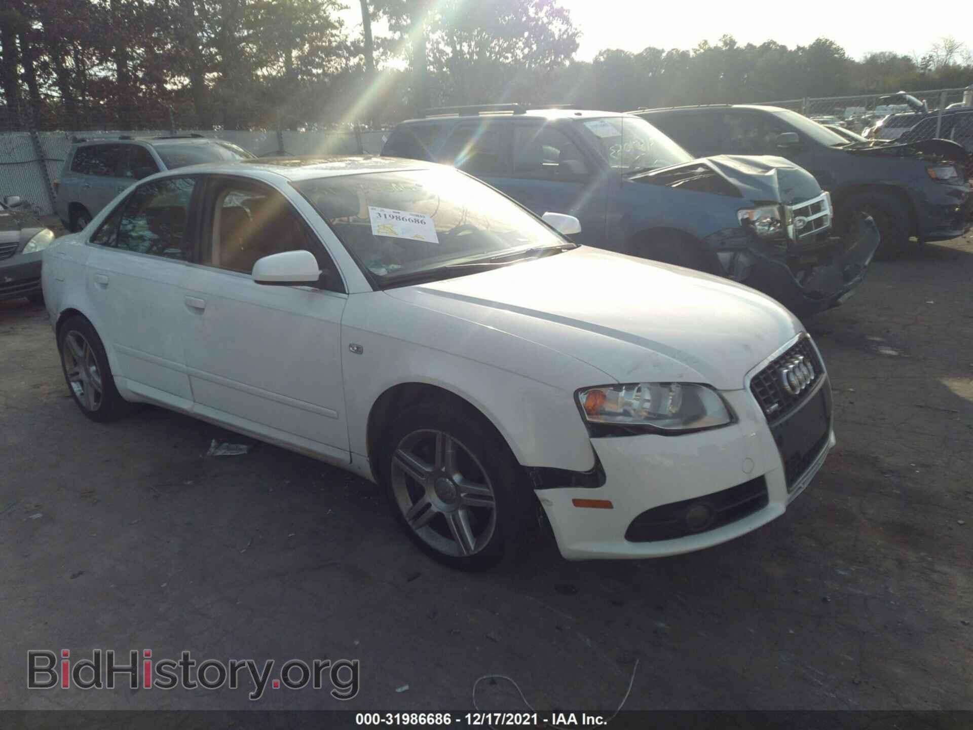 Photo WAUDF78E28A102072 - AUDI A4 2008
