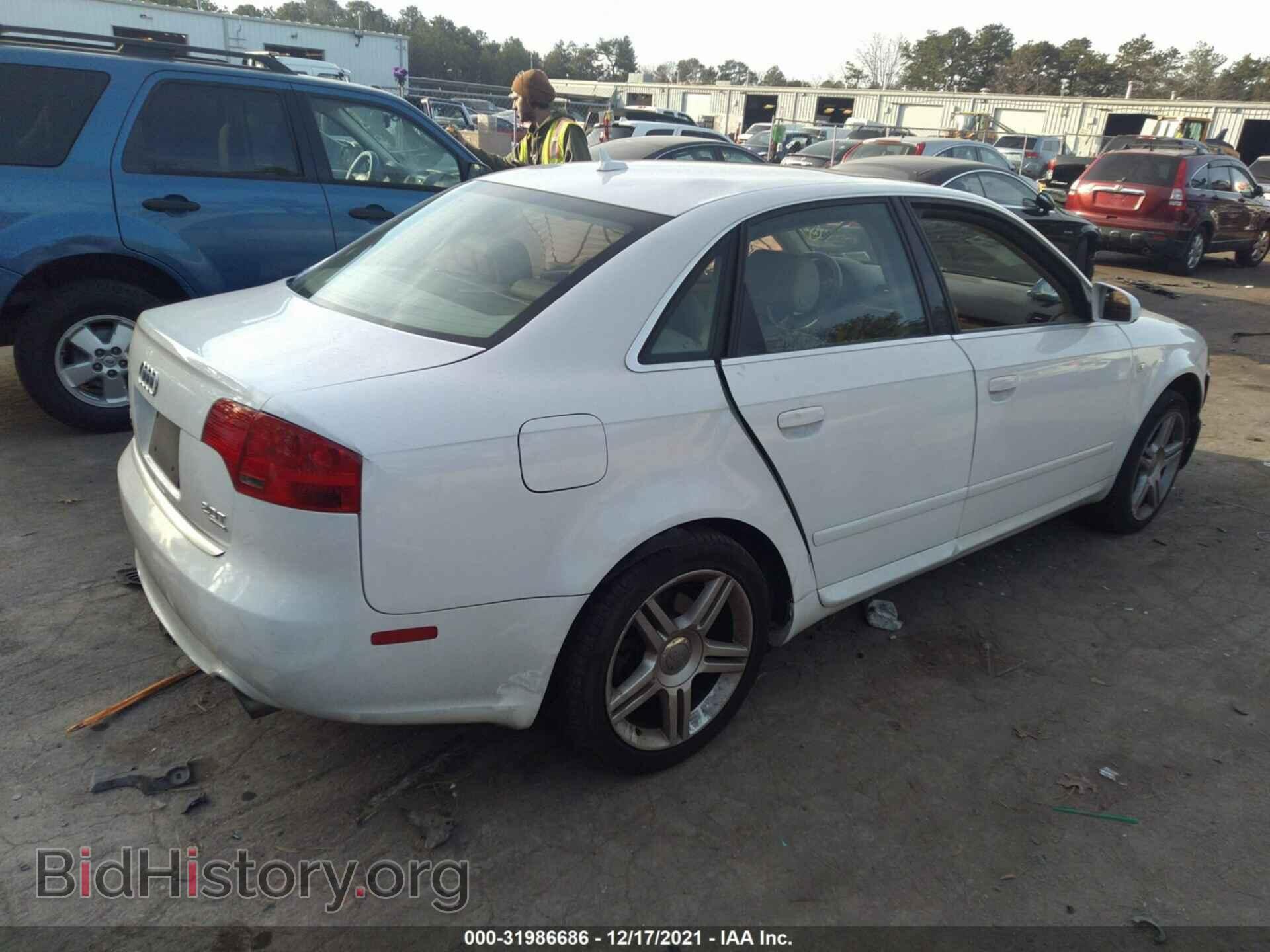 2008 AUDI A4 - VIN: WAUDF78E28A102072 - Фото 4