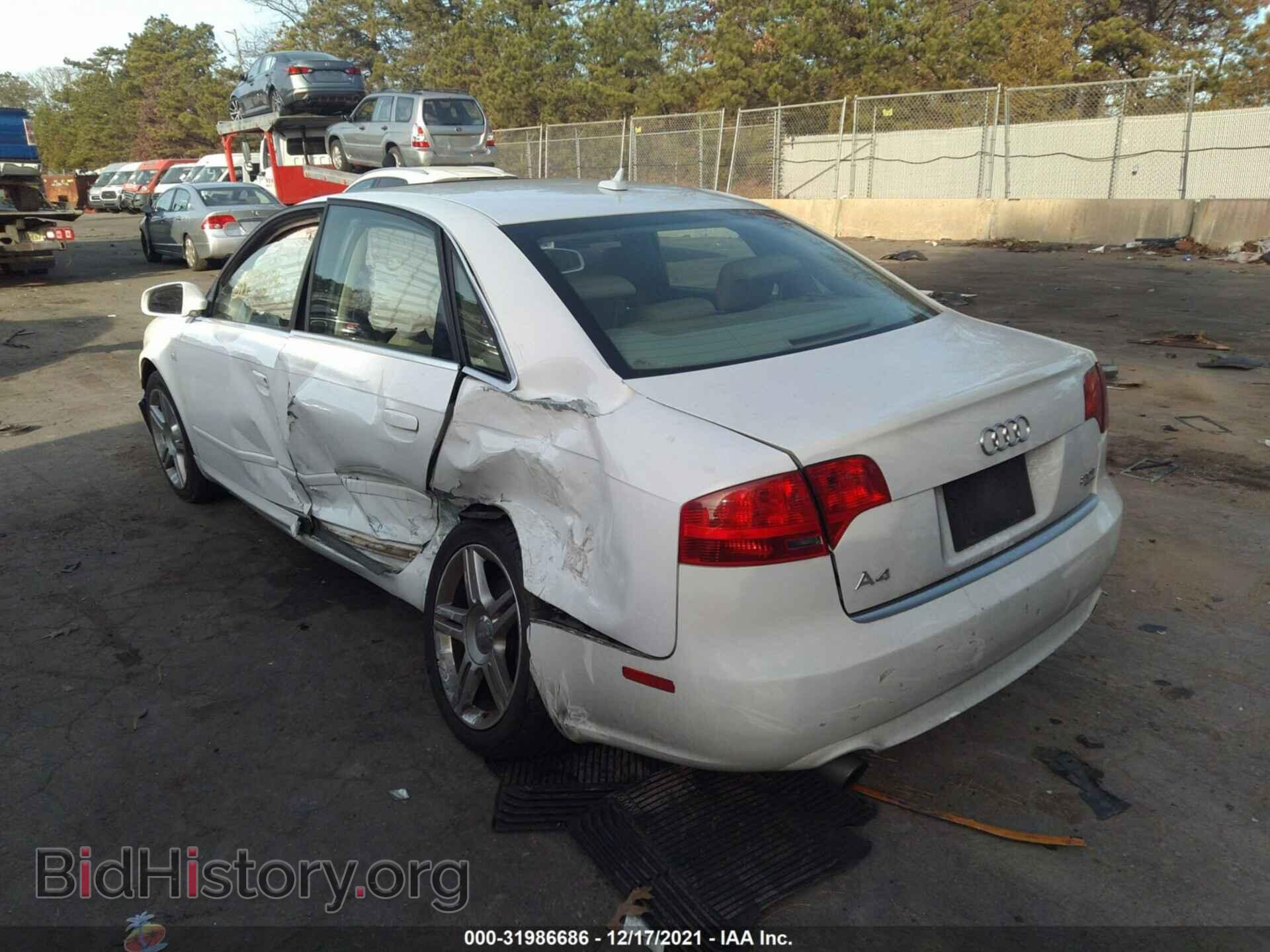 2008 AUDI A4 - VIN: WAUDF78E28A102072 - Фото 6