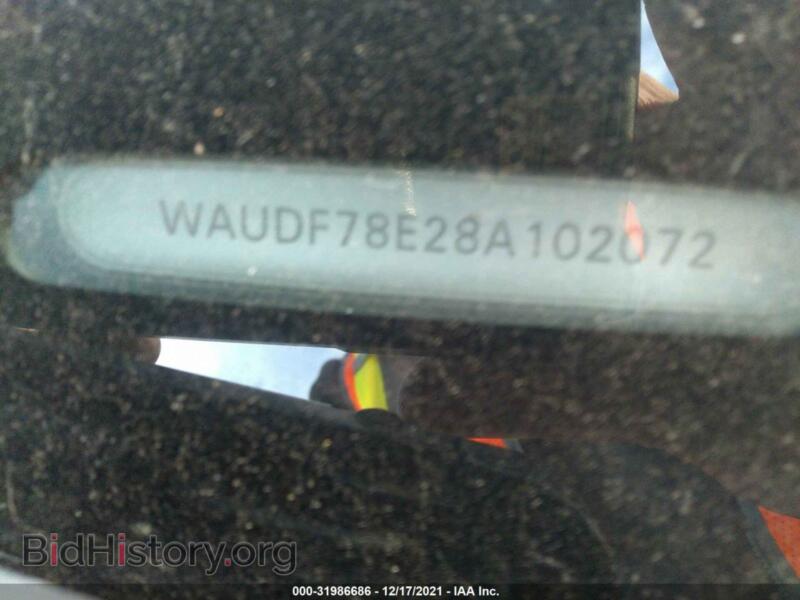 2008 Audi A4 (VIN WAUDF78E28A102072) — photo 9 of 11