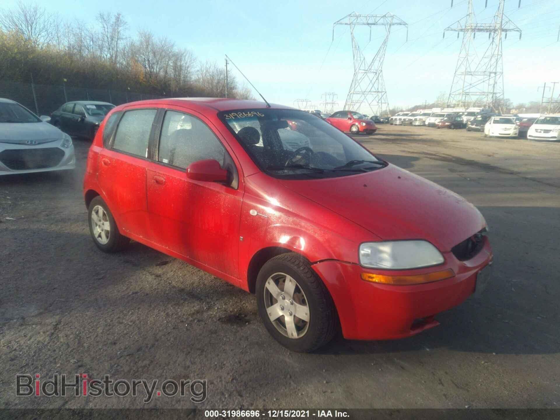 Photo KL1TD66698B194731 - CHEVROLET AVEO 2008