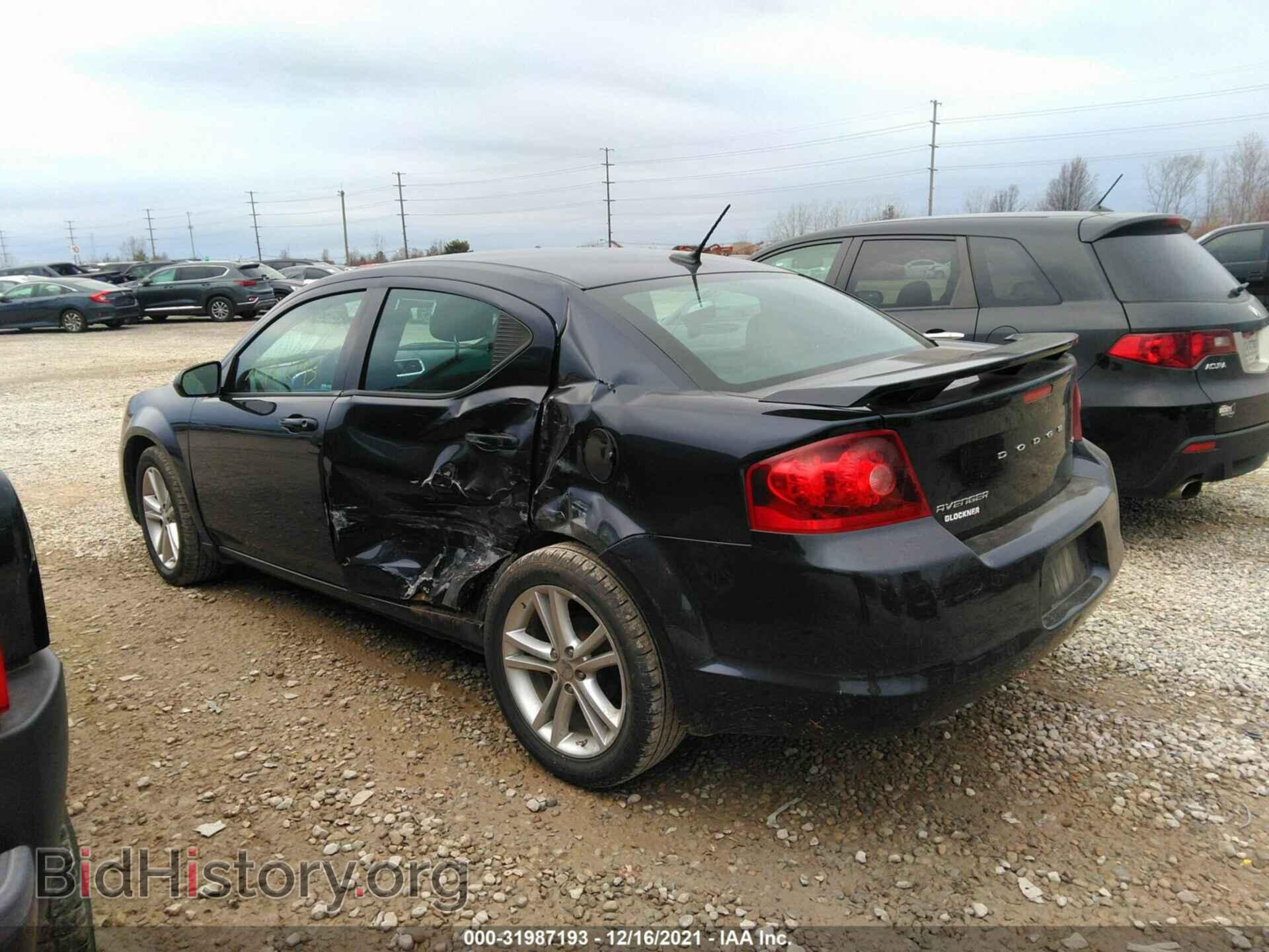2012 DODGE AVENGER - VIN: 1C3CDZCB7CN314355 - Photo 3