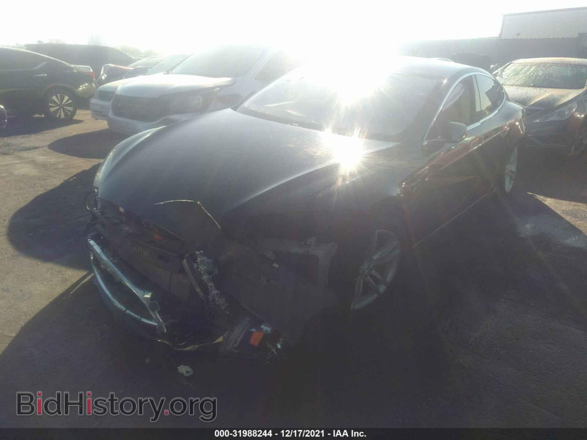 2014 TESLA MODEL S - VIN: 5YJSA1S15EFP30612 - Фото 2