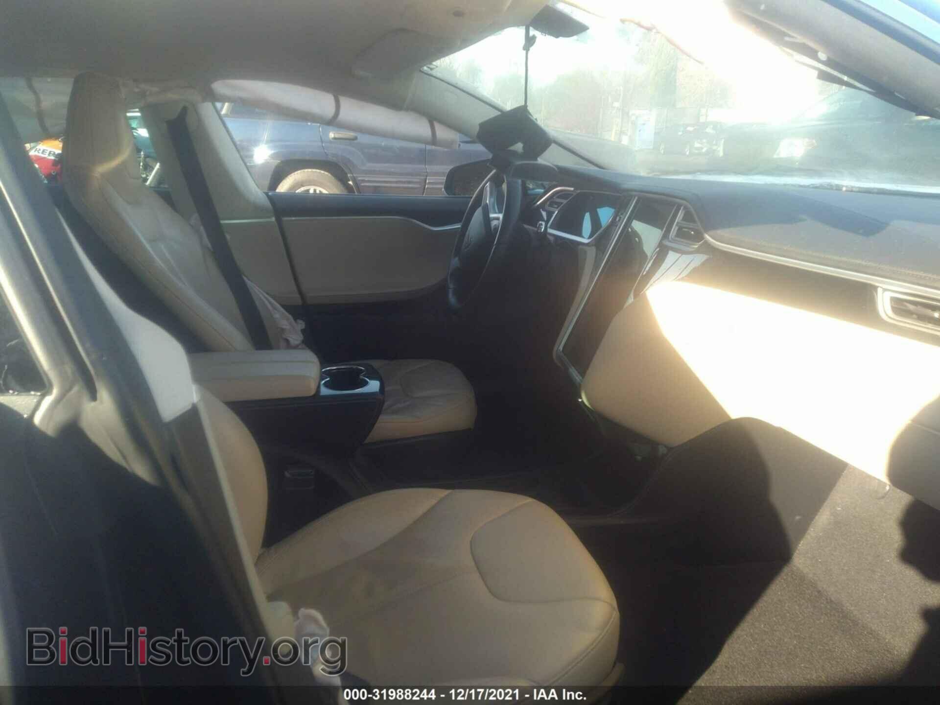 2014 TESLA MODEL S - VIN: 5YJSA1S15EFP30612 - Фото 5