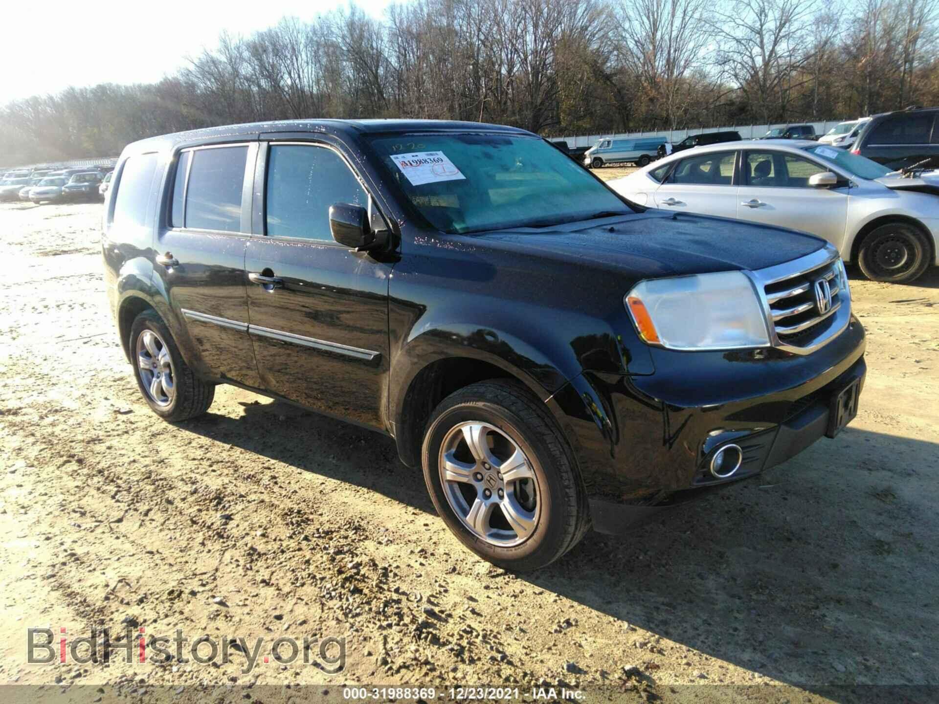 Photo 5FNYF3H48EB010231 - HONDA PILOT 2014