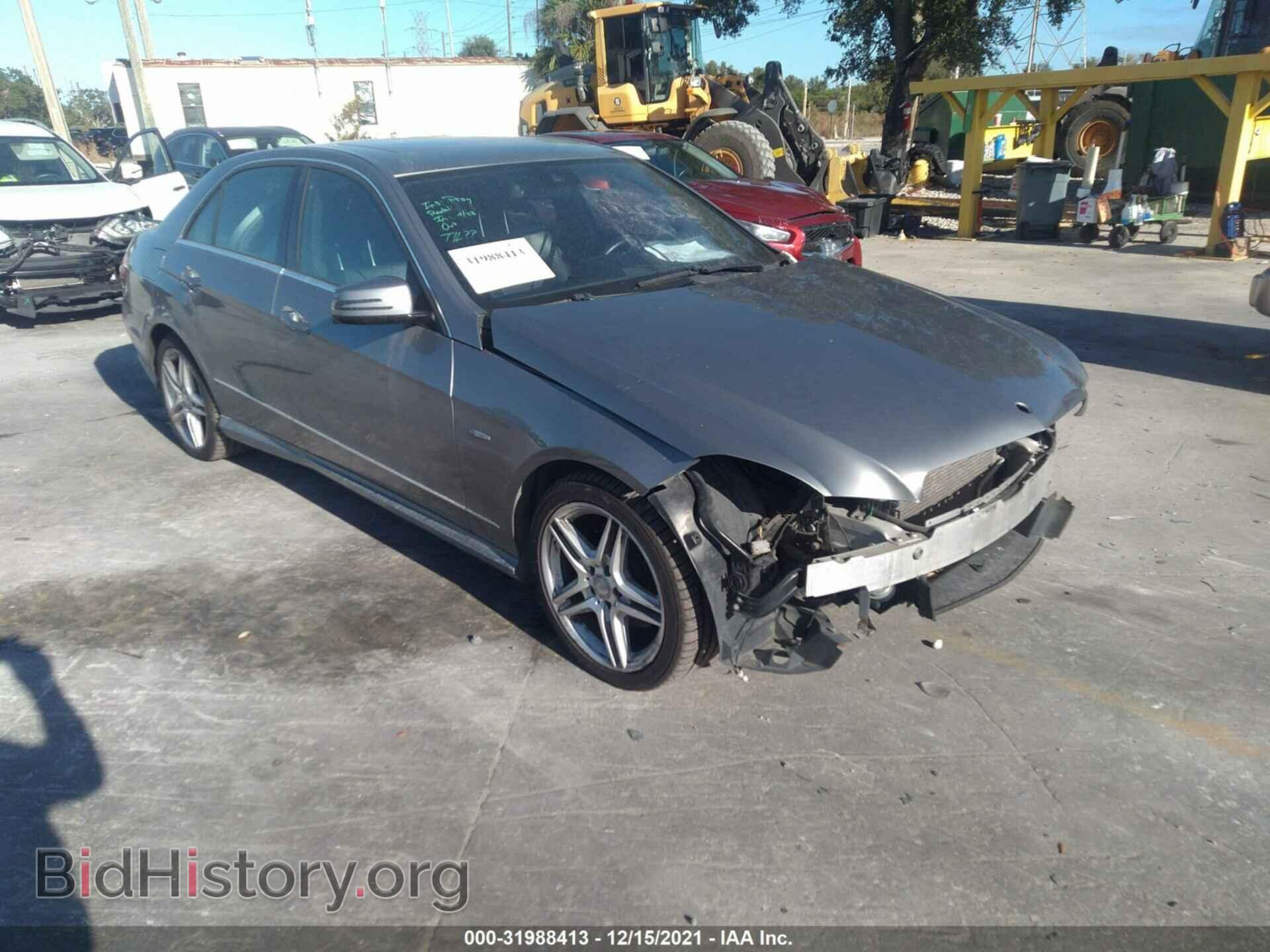 Фотография WDDHF8JB7CA655017 - MERCEDES-BENZ E-CLASS 2012