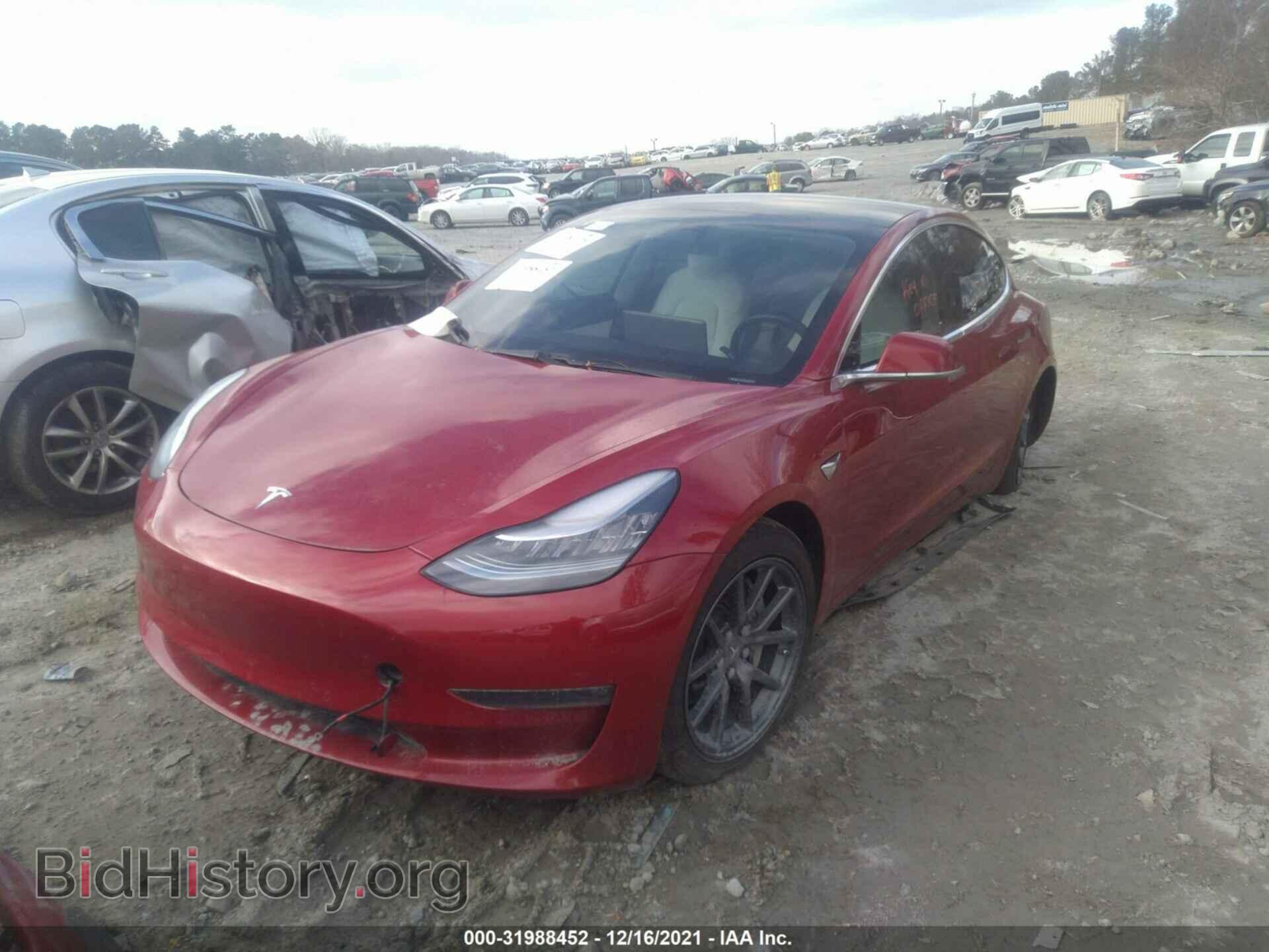 2019 TESLA MODEL 3 - VIN: 5YJ3E1EA8KF312271 - Фото 2