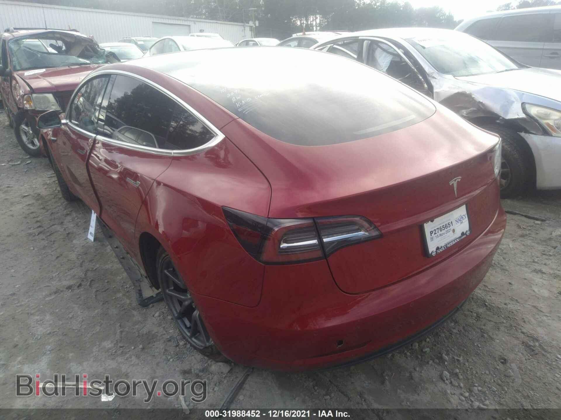 2019 TESLA MODEL 3 - VIN: 5YJ3E1EA8KF312271 - Фото 3