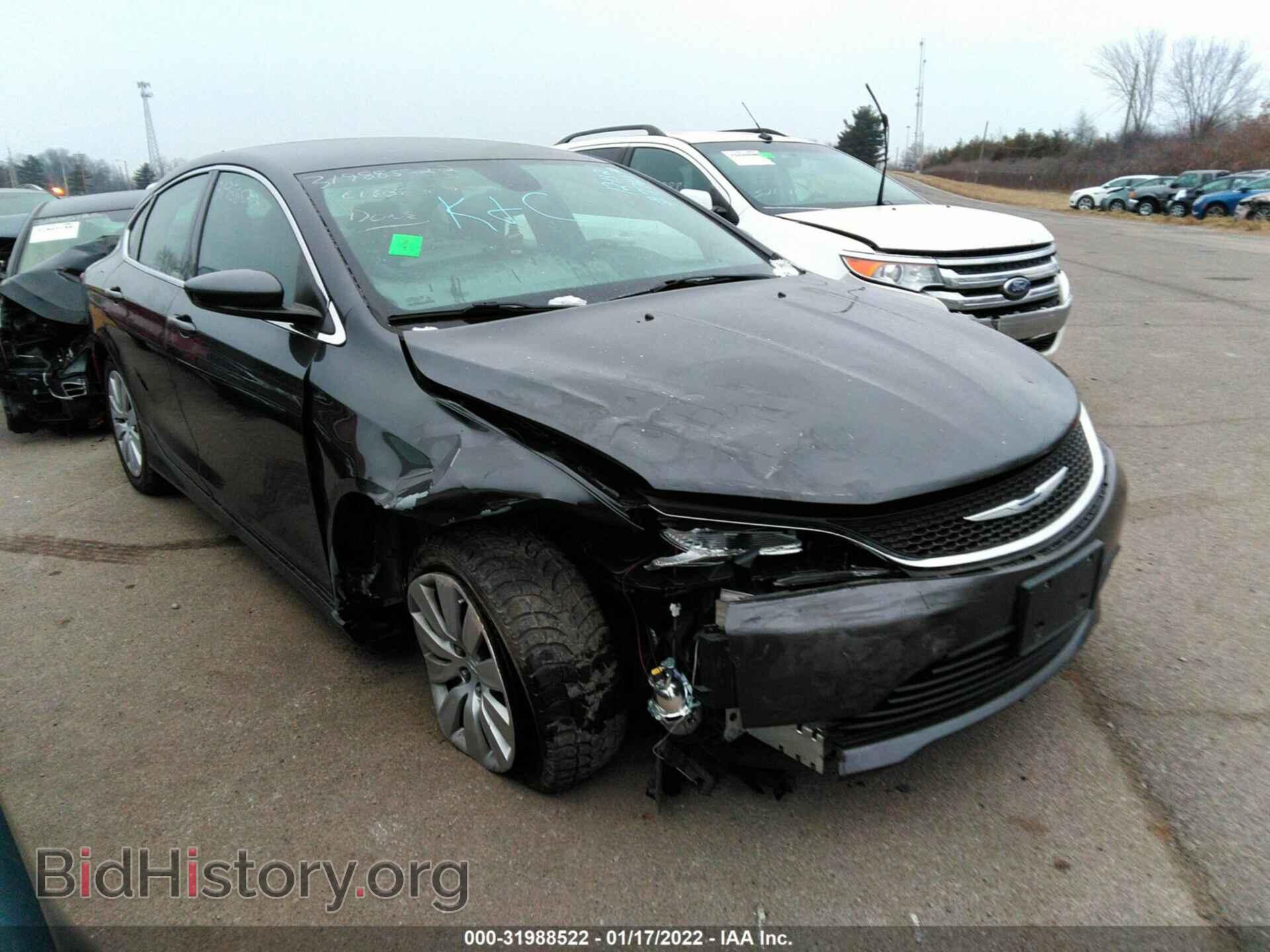 Фотография 1C3CCCFB2FN683317 - CHRYSLER 200 2015
