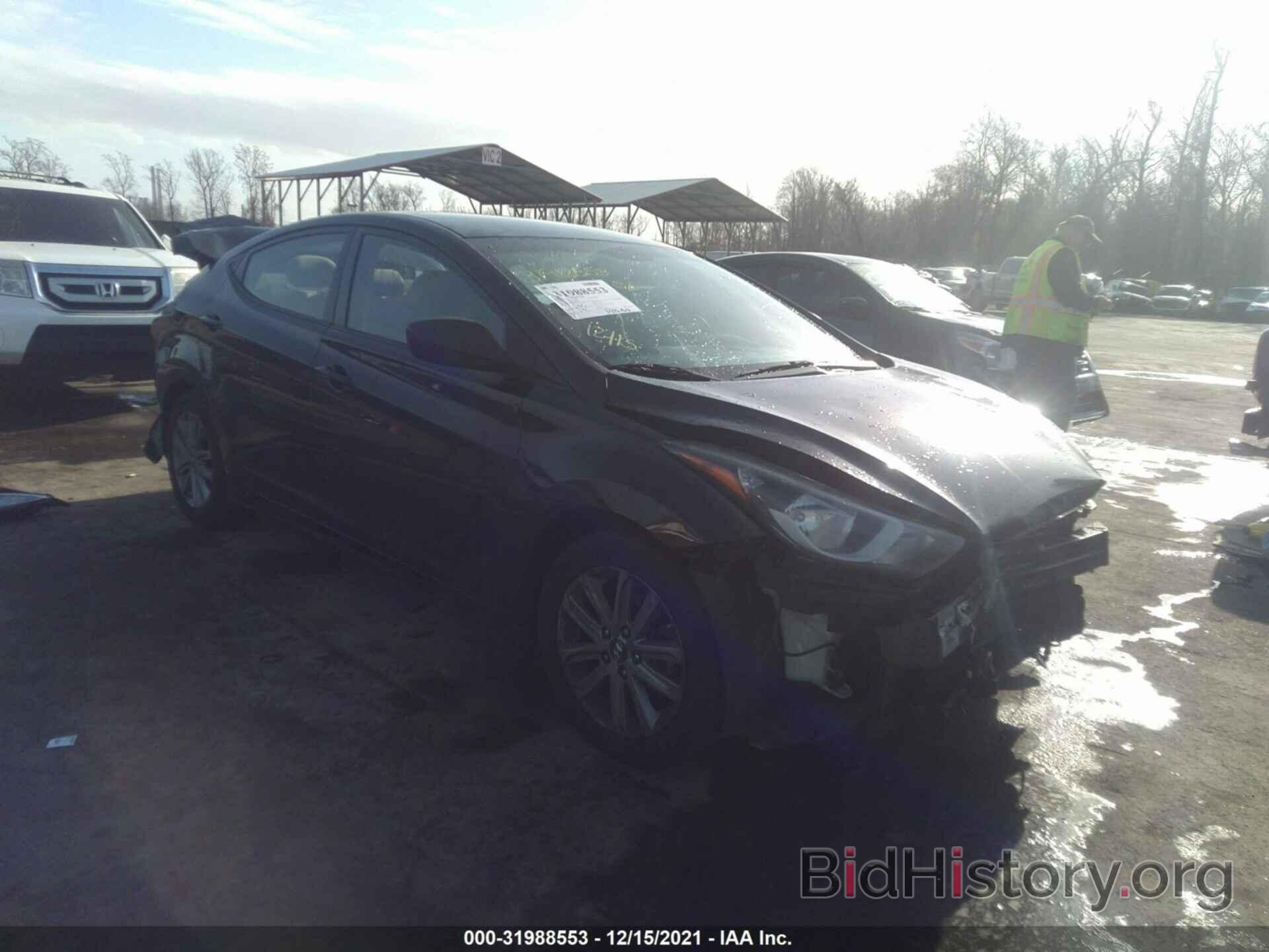 Фотография 5NPDH4AE0EH513738 - HYUNDAI ELANTRA 2014