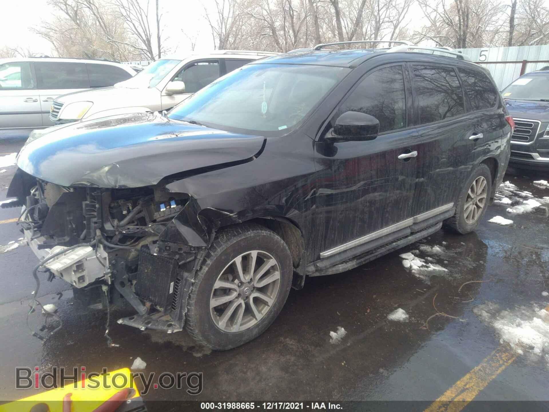 2014 NISSAN PATHFINDER - VIN: 5N1AR2MN9EC665945 - Фото 2